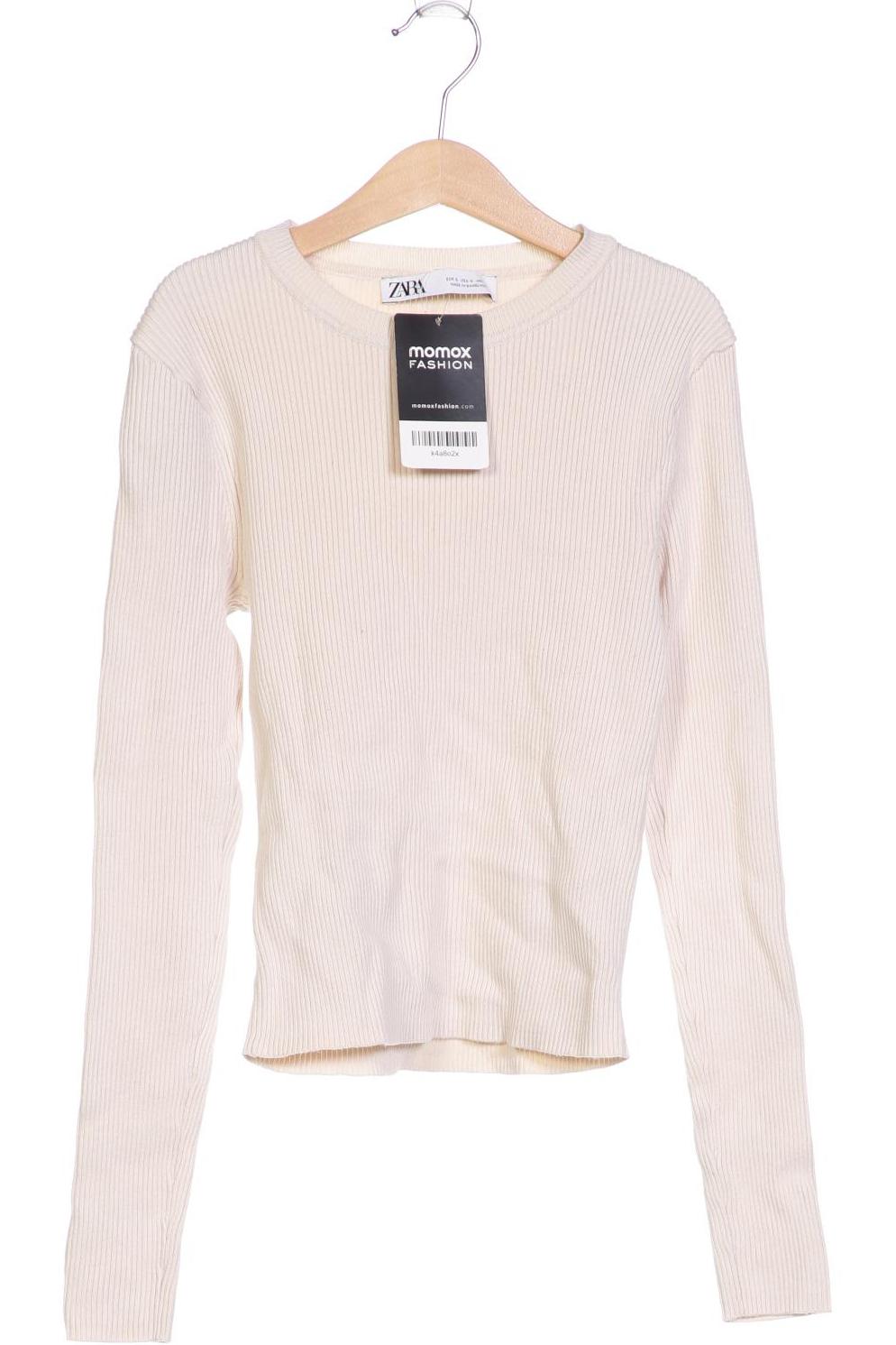 

Zara Damen Pullover, cremeweiß, Gr. 36