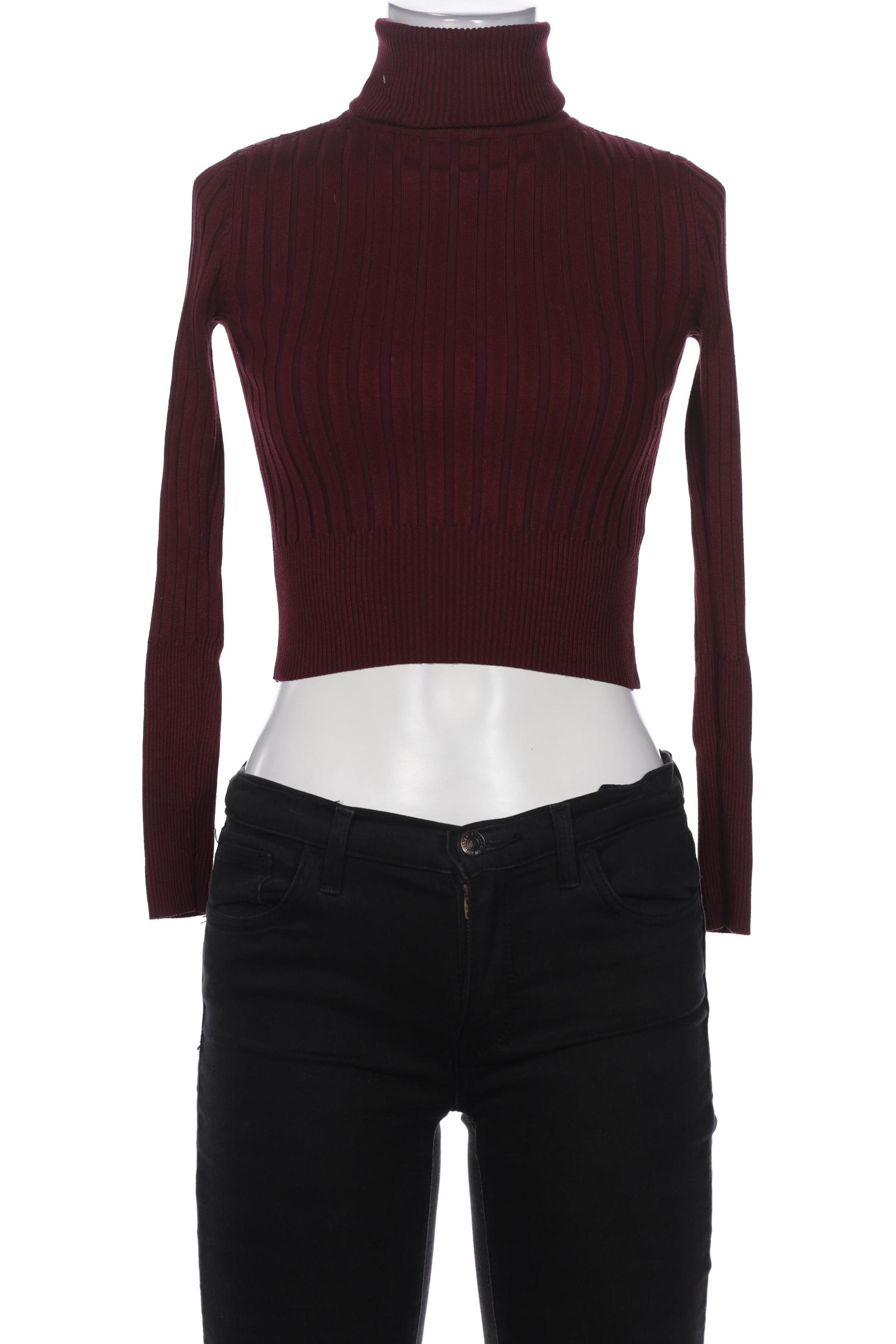 

Zara Damen Pullover, bordeaux, Gr. 36