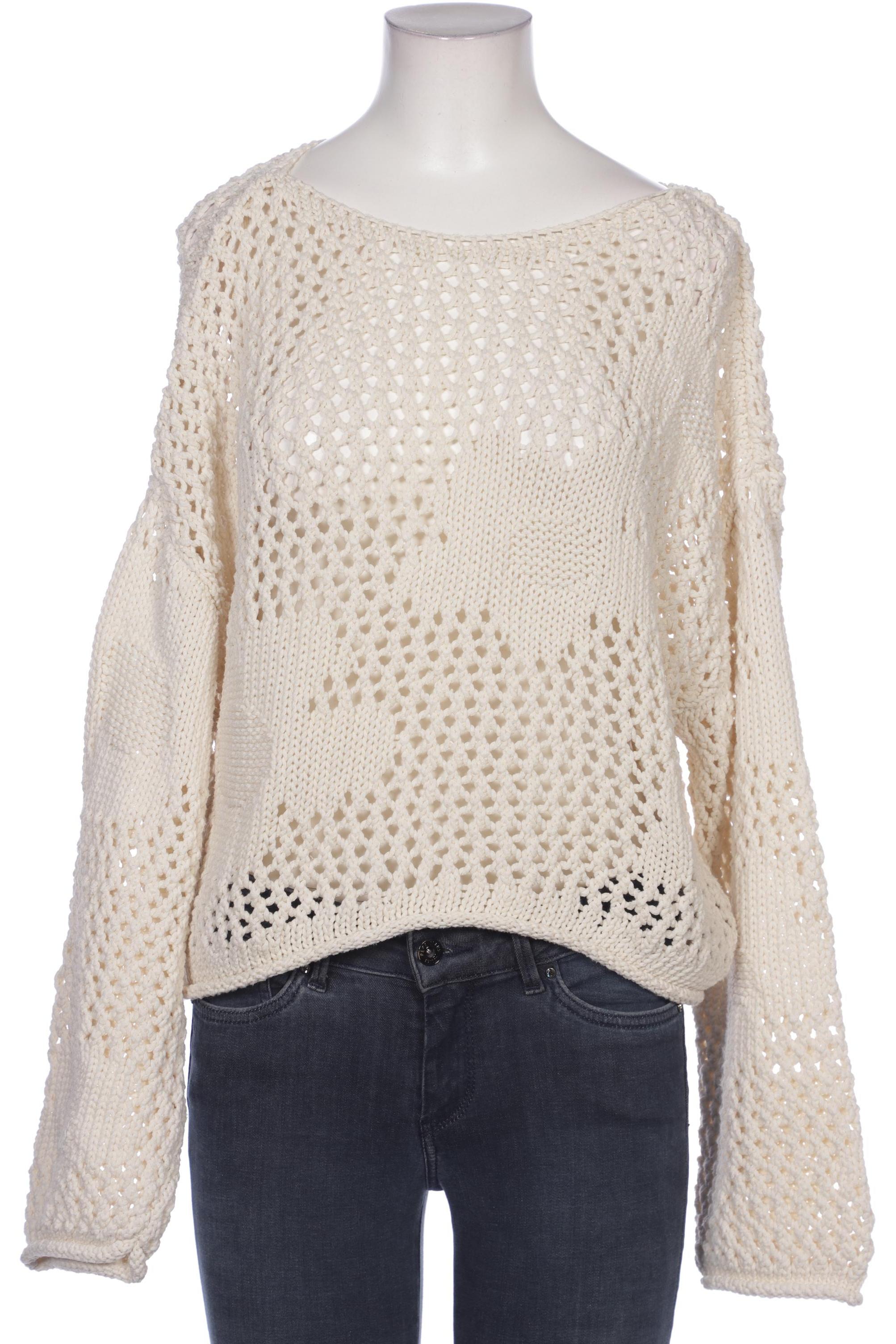 

Zara Damen Pullover, cremeweiß, Gr. 36