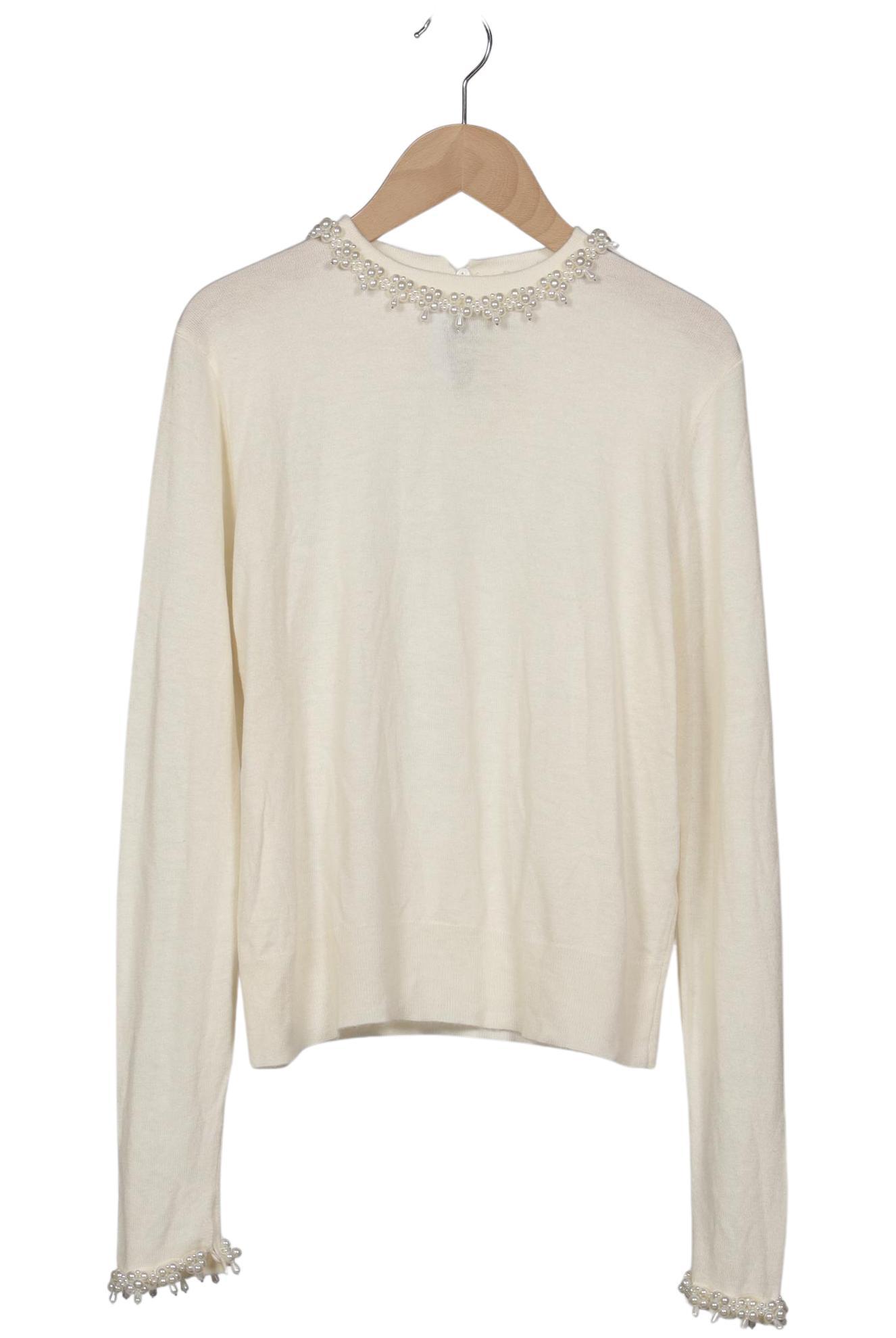 

Zara Damen Pullover, cremeweiß, Gr. 38