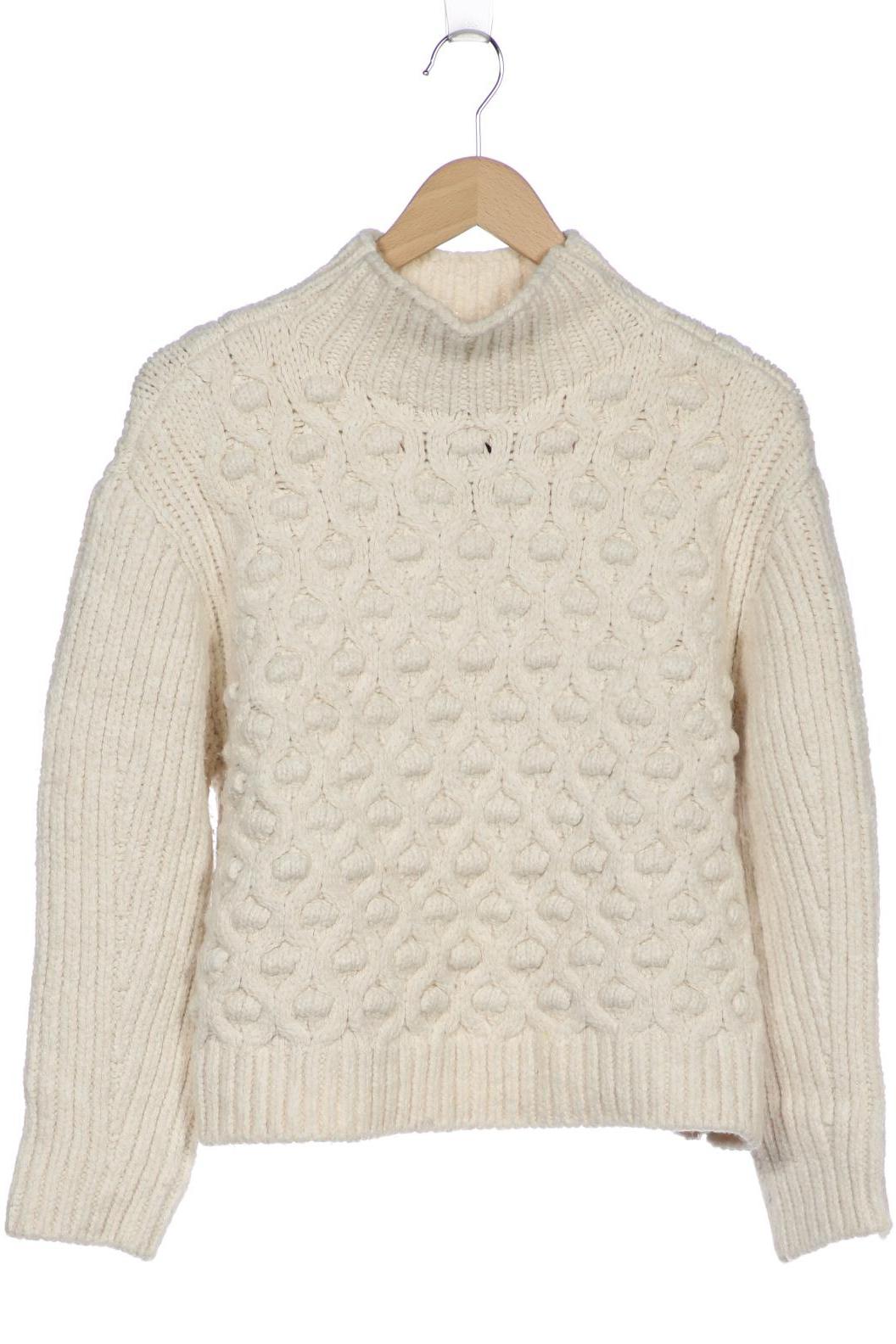 

Zara Damen Pullover, cremeweiß, Gr. 36