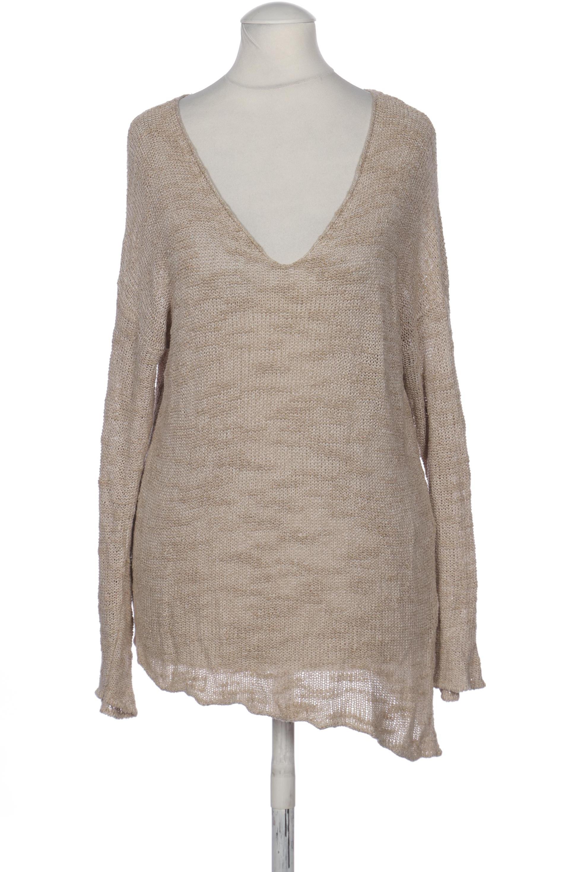 

ZARA Damen Pullover, beige