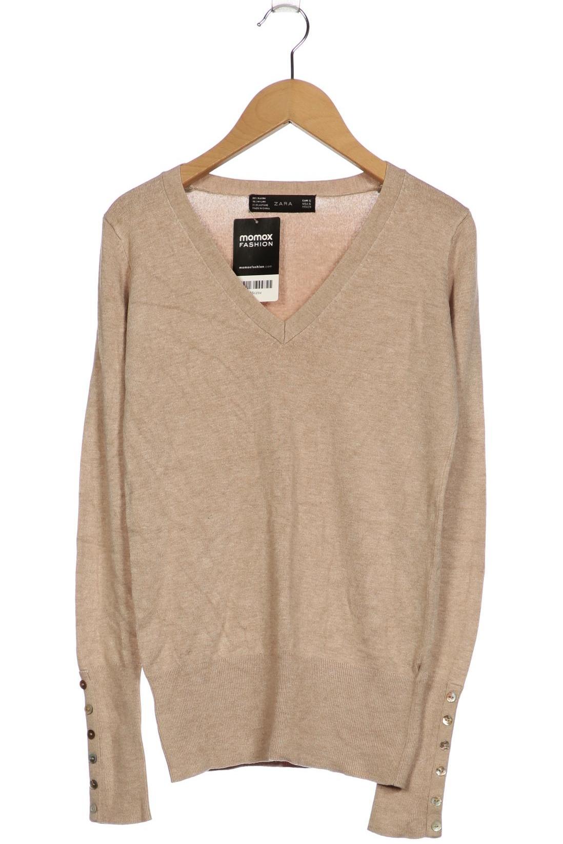 

Zara Damen Pullover, beige, Gr. 36