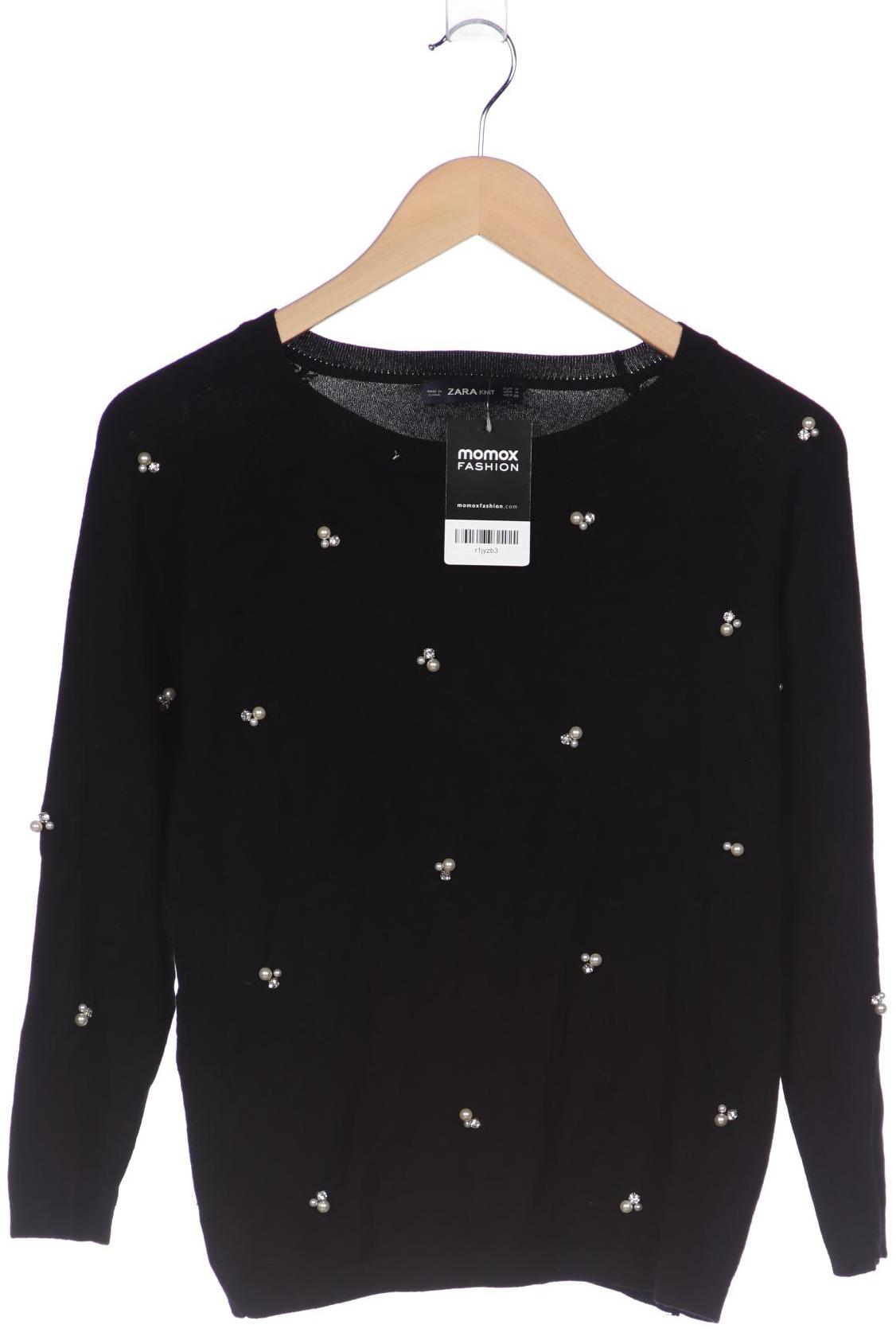 

ZARA Damen Pullover, schwarz