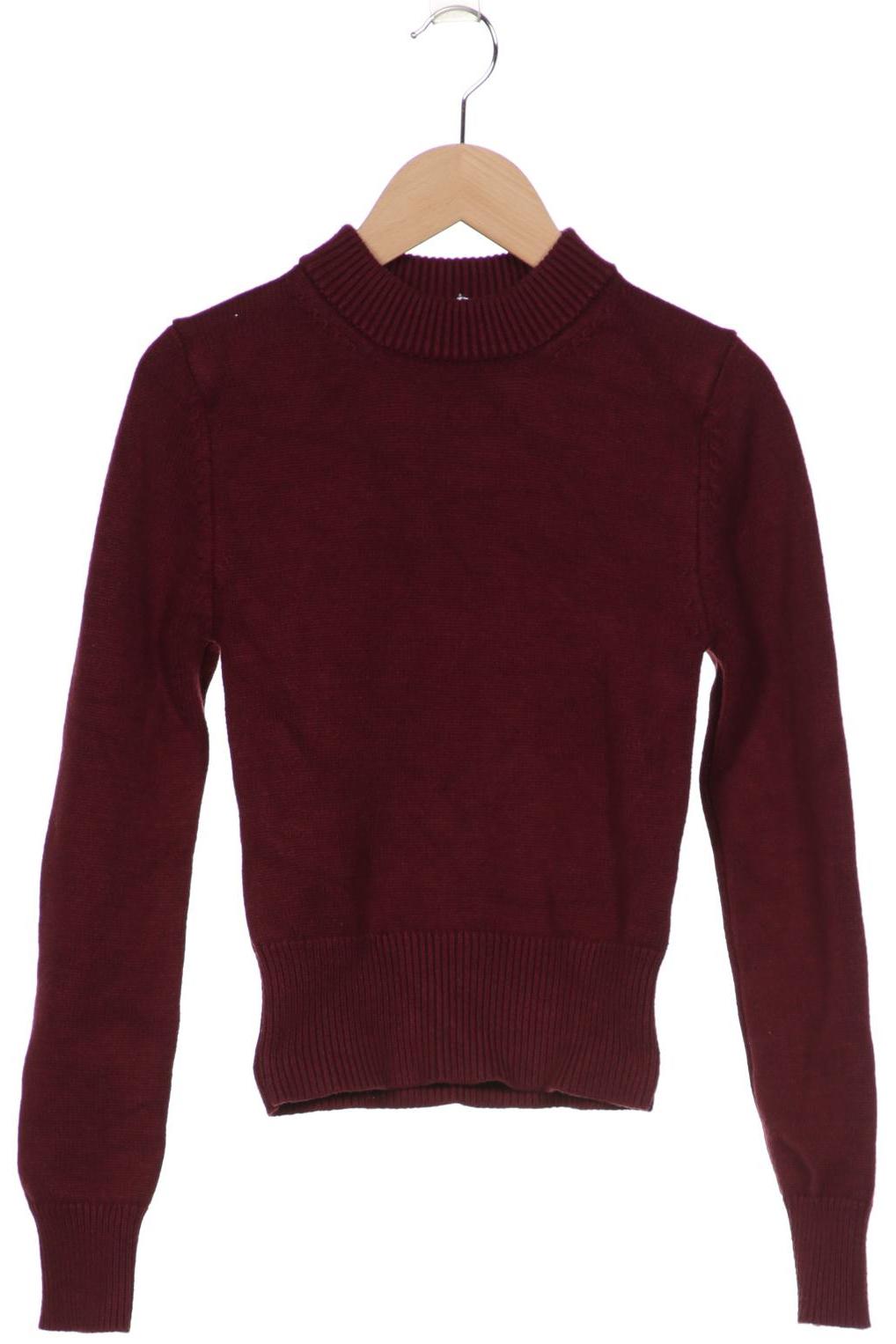 

Zara Damen Pullover, bordeaux, Gr. 36