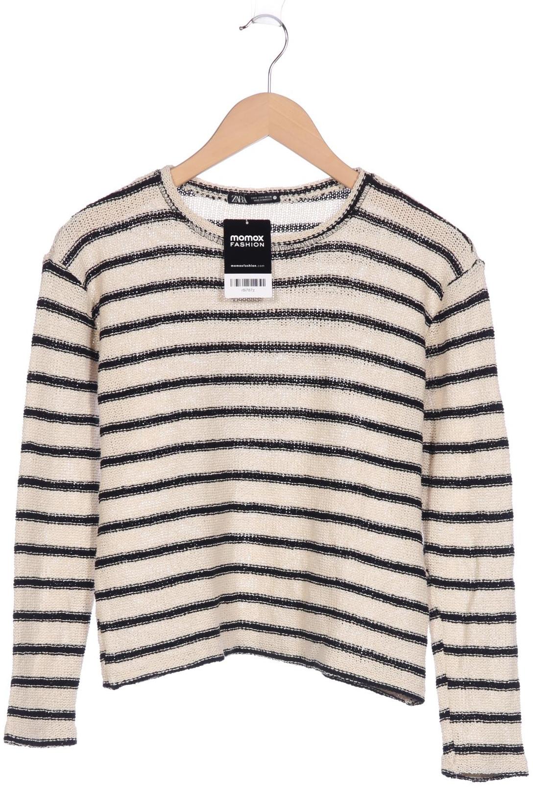 

ZARA Damen Pullover, beige