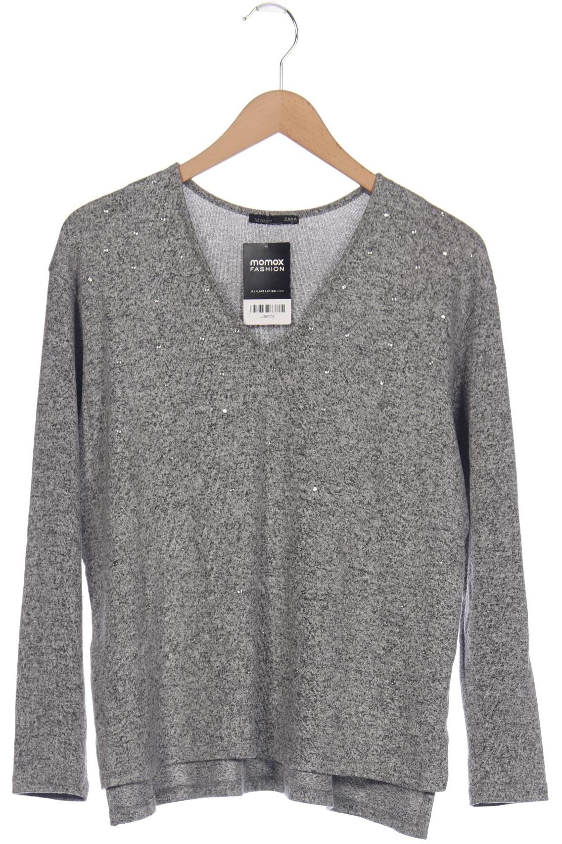 

ZARA Damen Pullover, grau