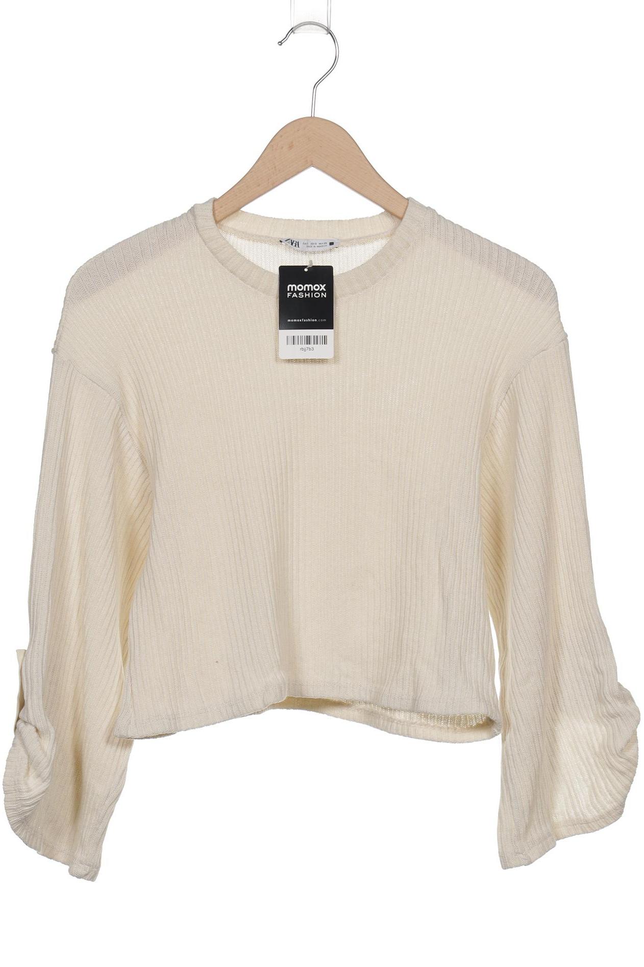 

Zara Damen Pullover, cremeweiß, Gr. 36