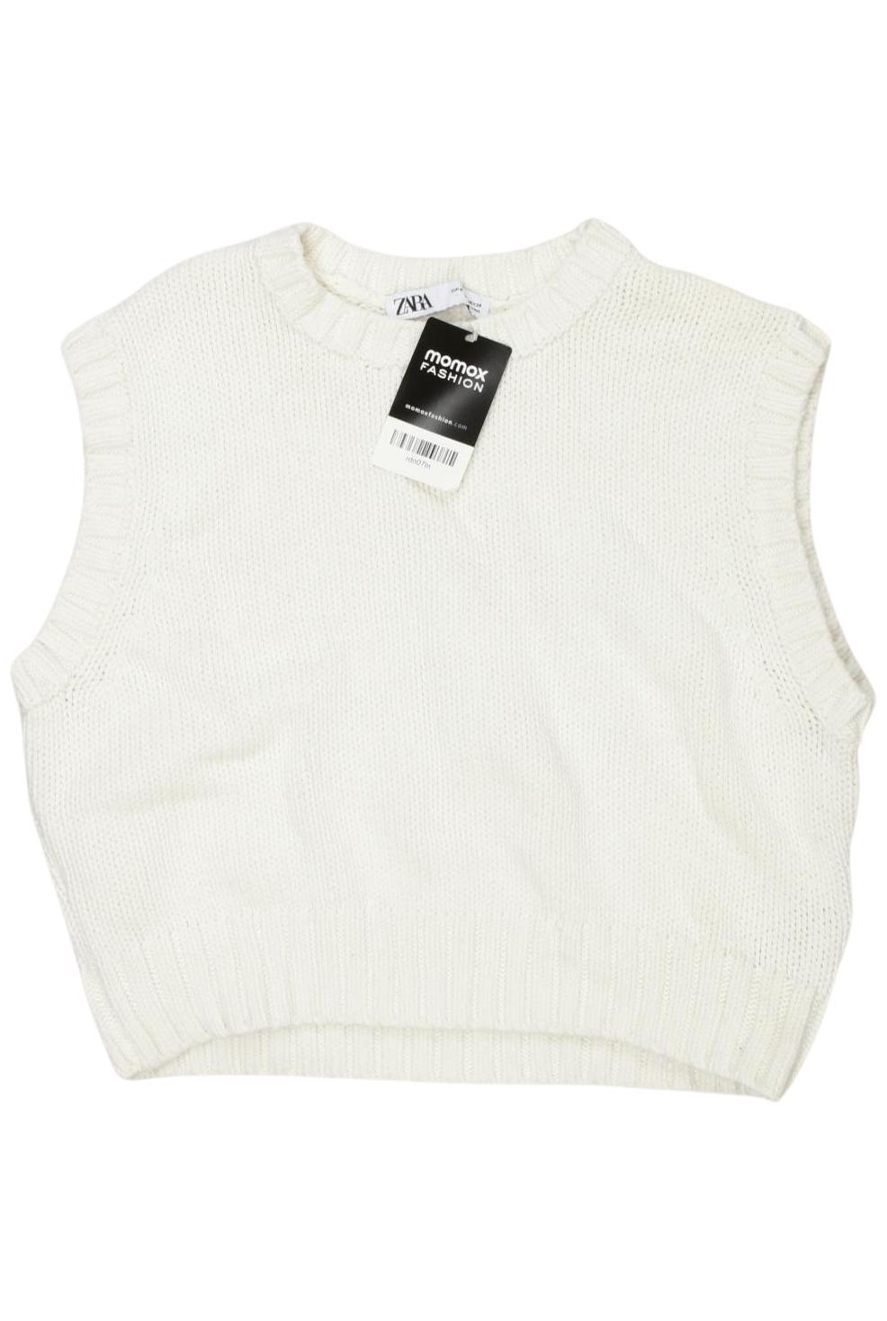

Zara Damen Pullover, weiß, Gr. 38