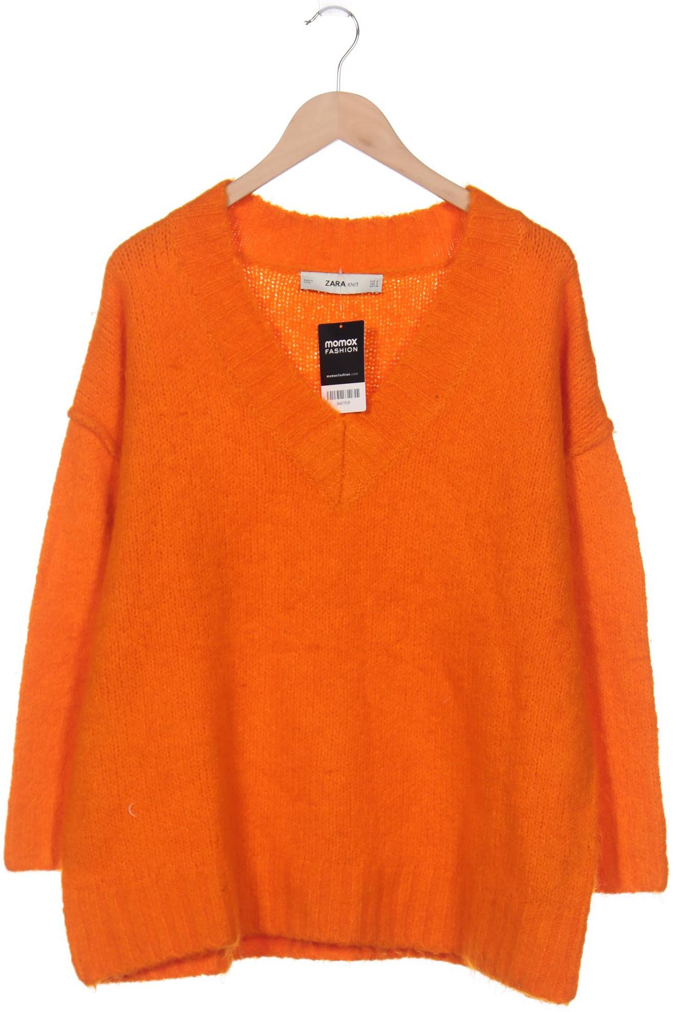 

ZARA Damen Pullover, orange