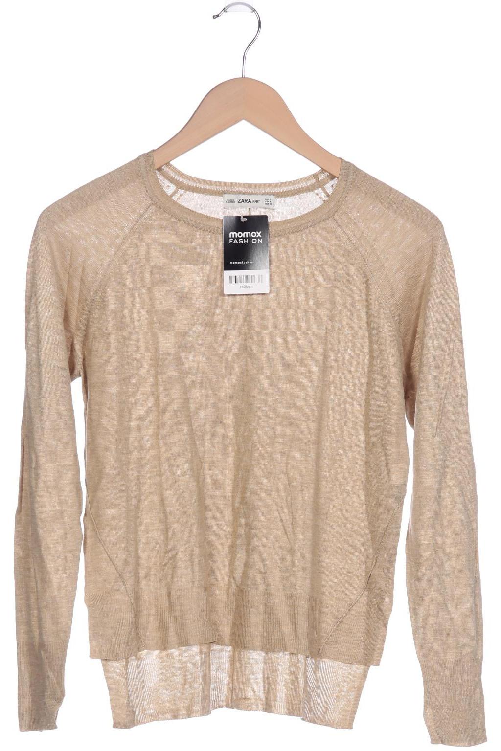 

Zara Damen Pullover, beige, Gr. 36
