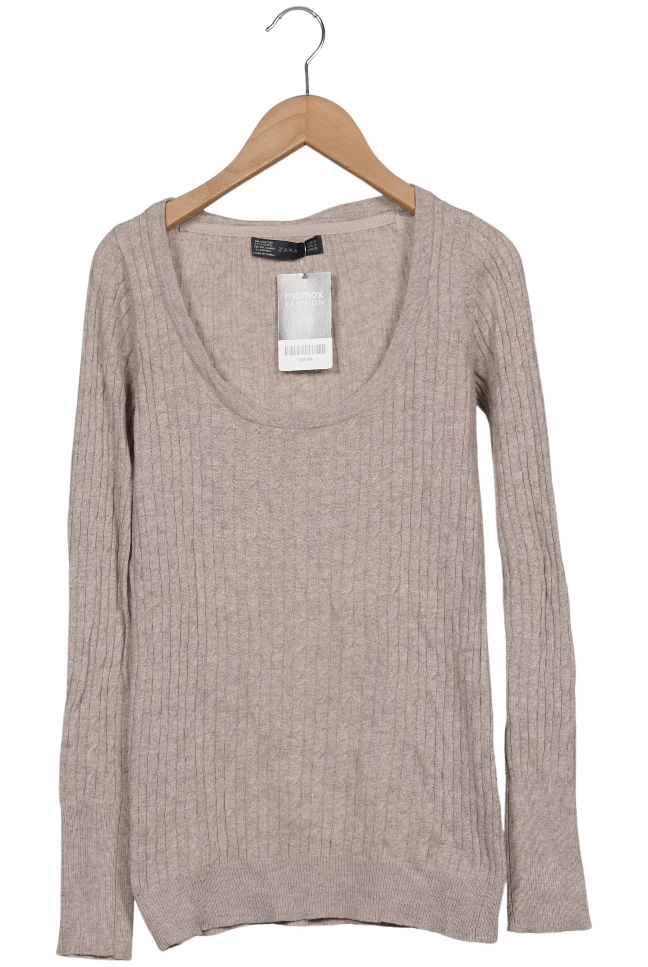

Zara Damen Pullover, beige, Gr. 36