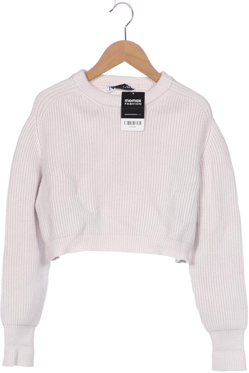 

Zara Damen Pullover, weiß, Gr. 36