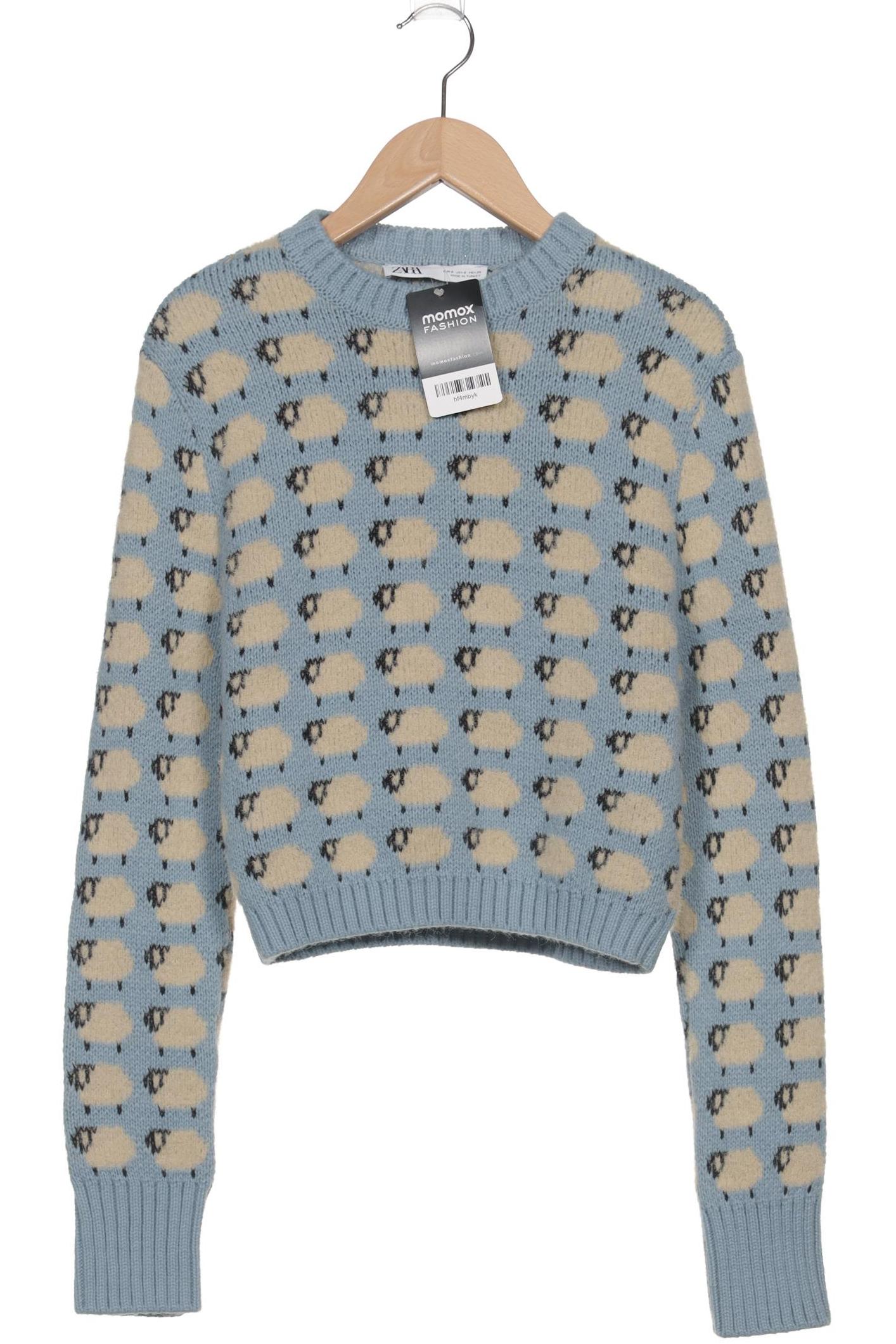 

Zara Damen Pullover, hellblau, Gr. 36