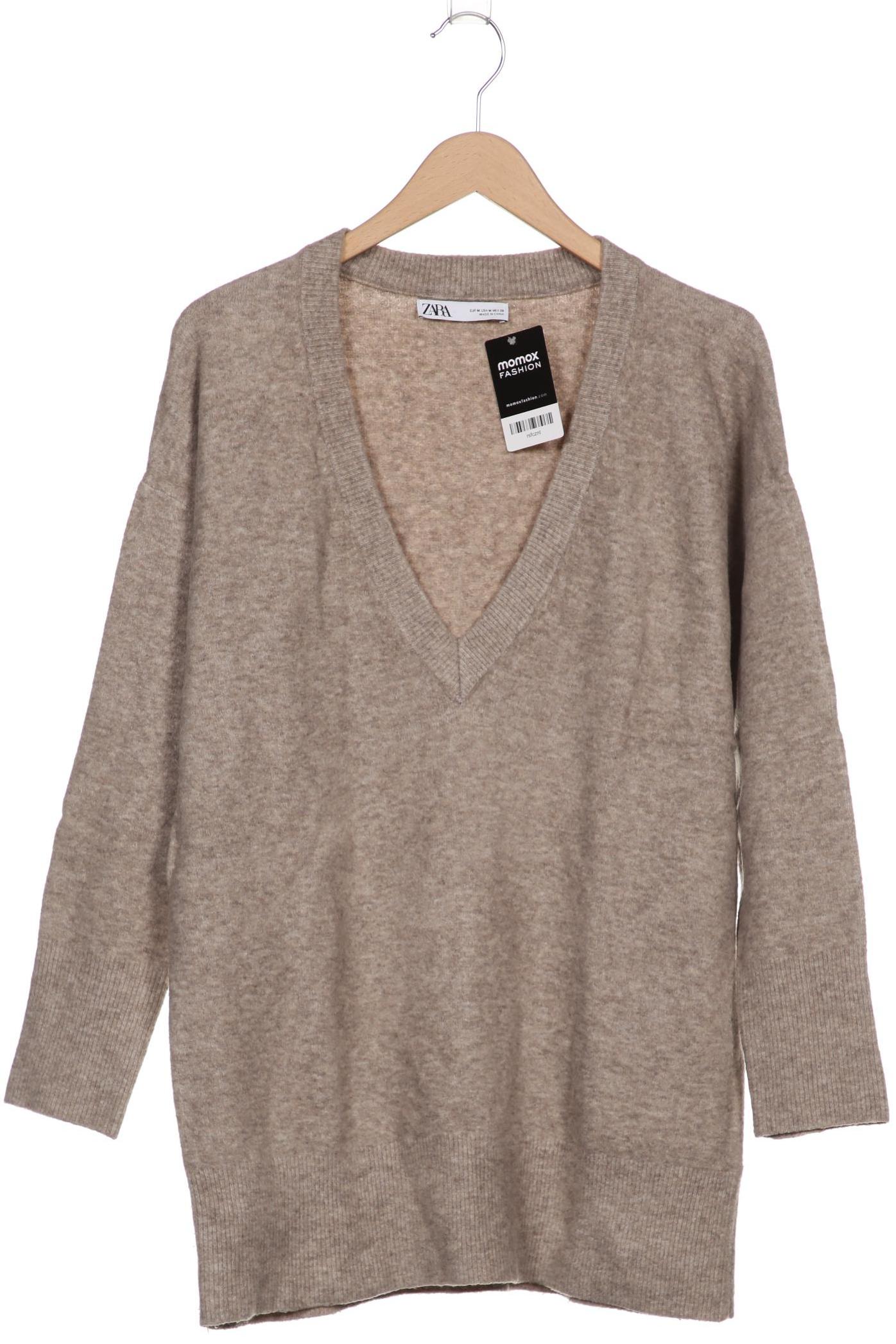 

ZARA Damen Pullover, beige