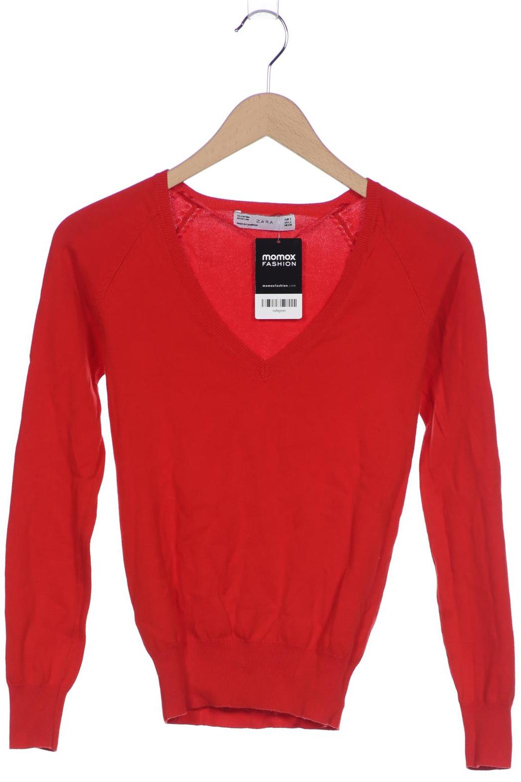 

Zara Damen Pullover, rot, Gr. 36