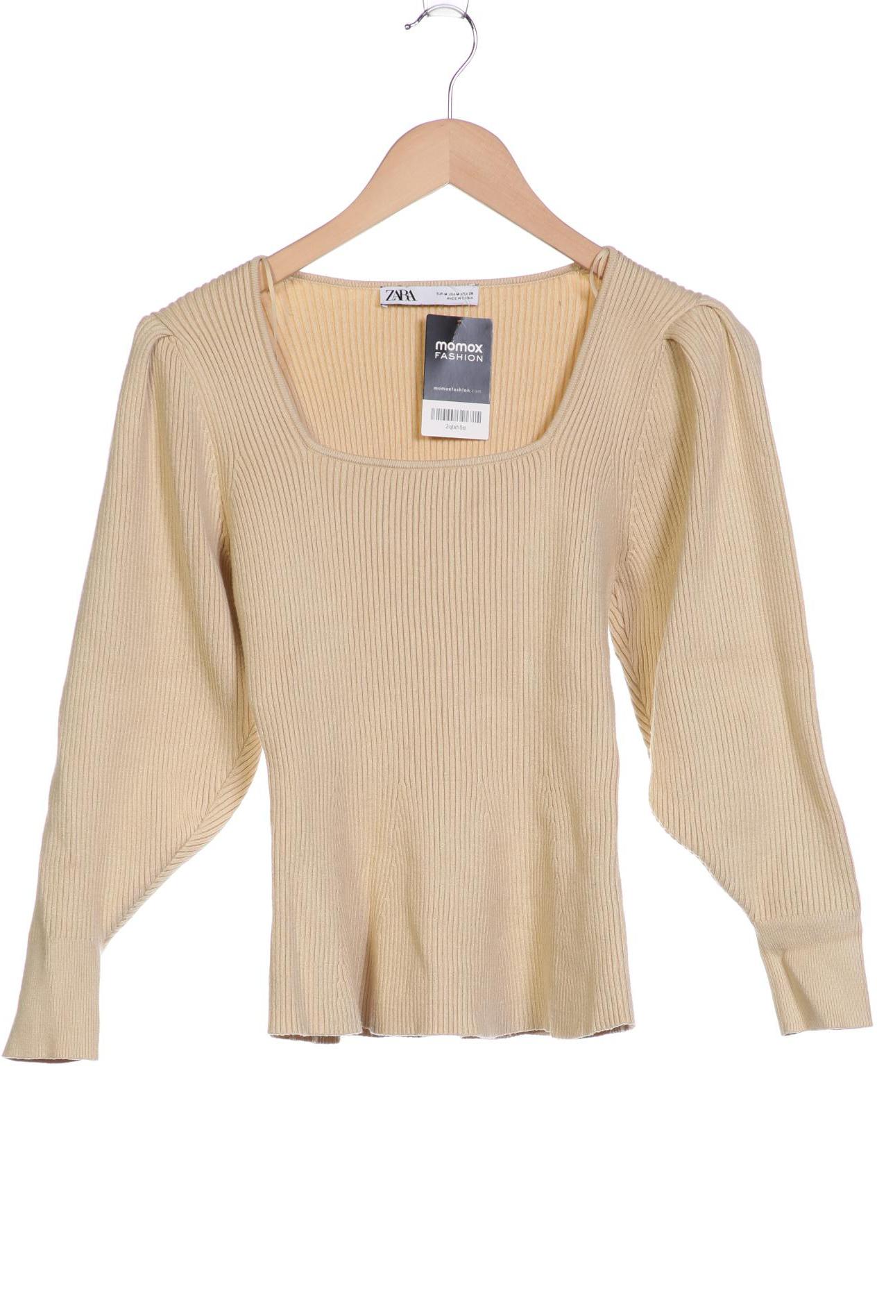 

ZARA Damen Pullover, beige