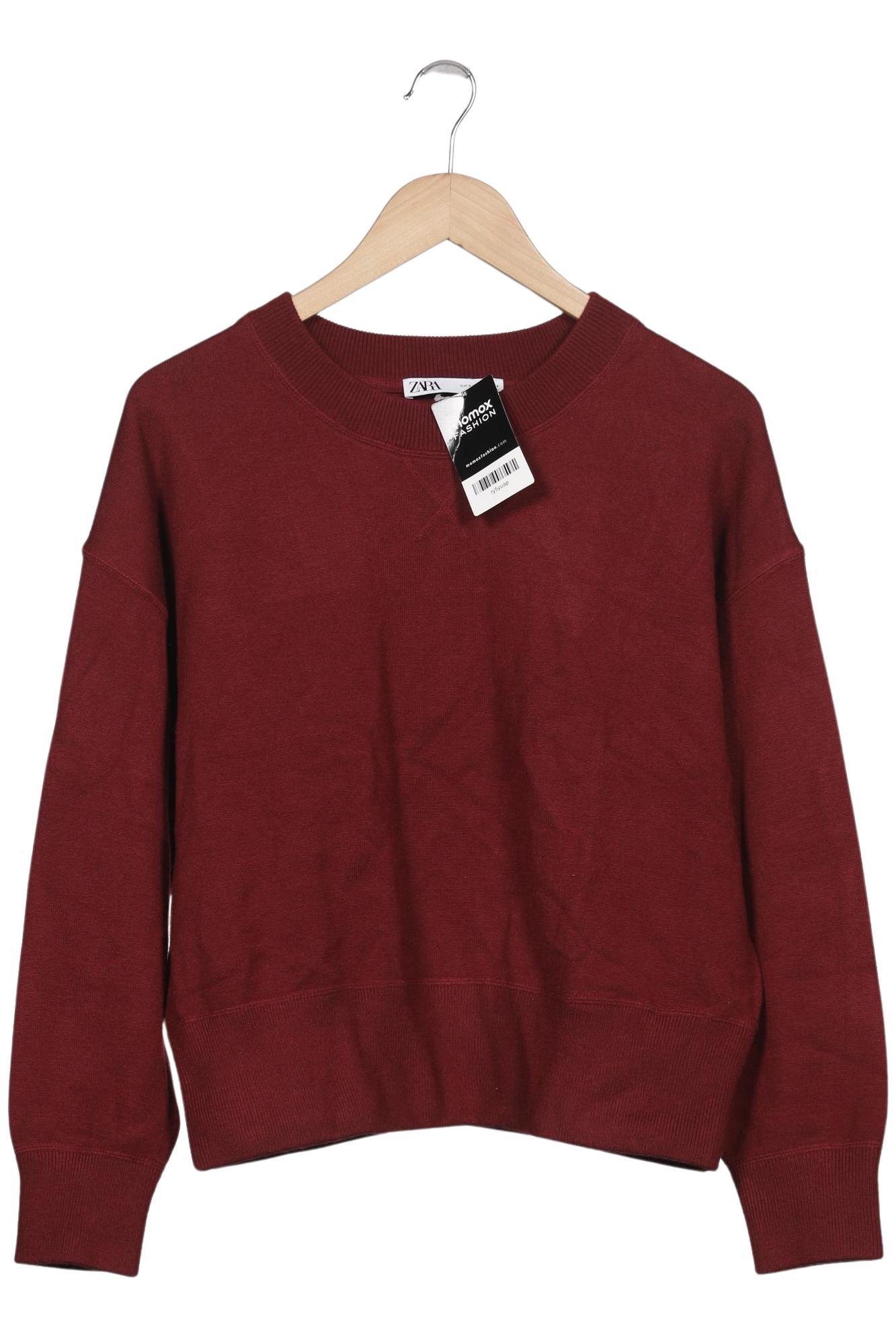

Zara Damen Pullover, bordeaux, Gr. 36