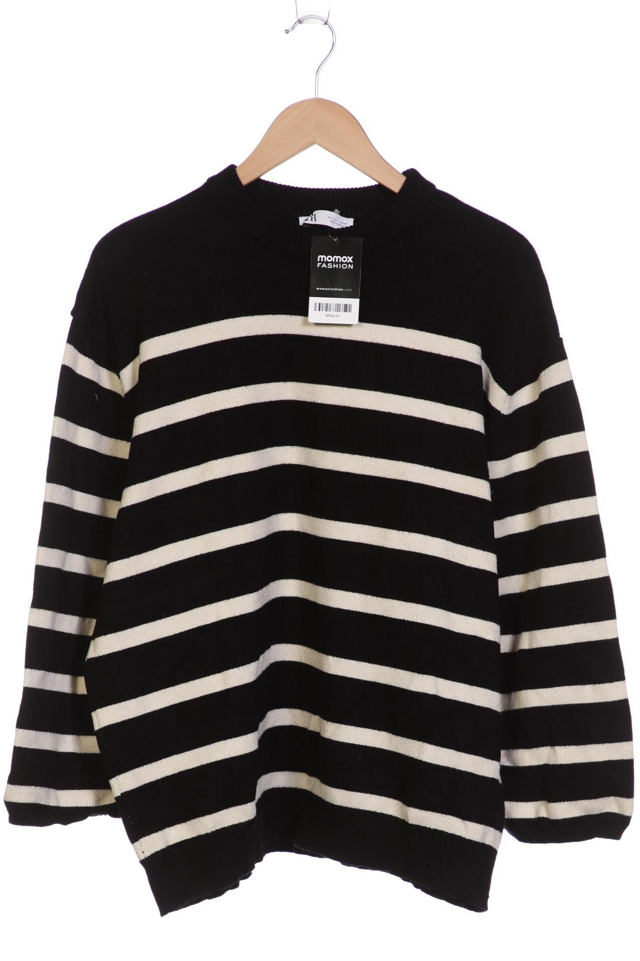 

ZARA Damen Pullover, schwarz