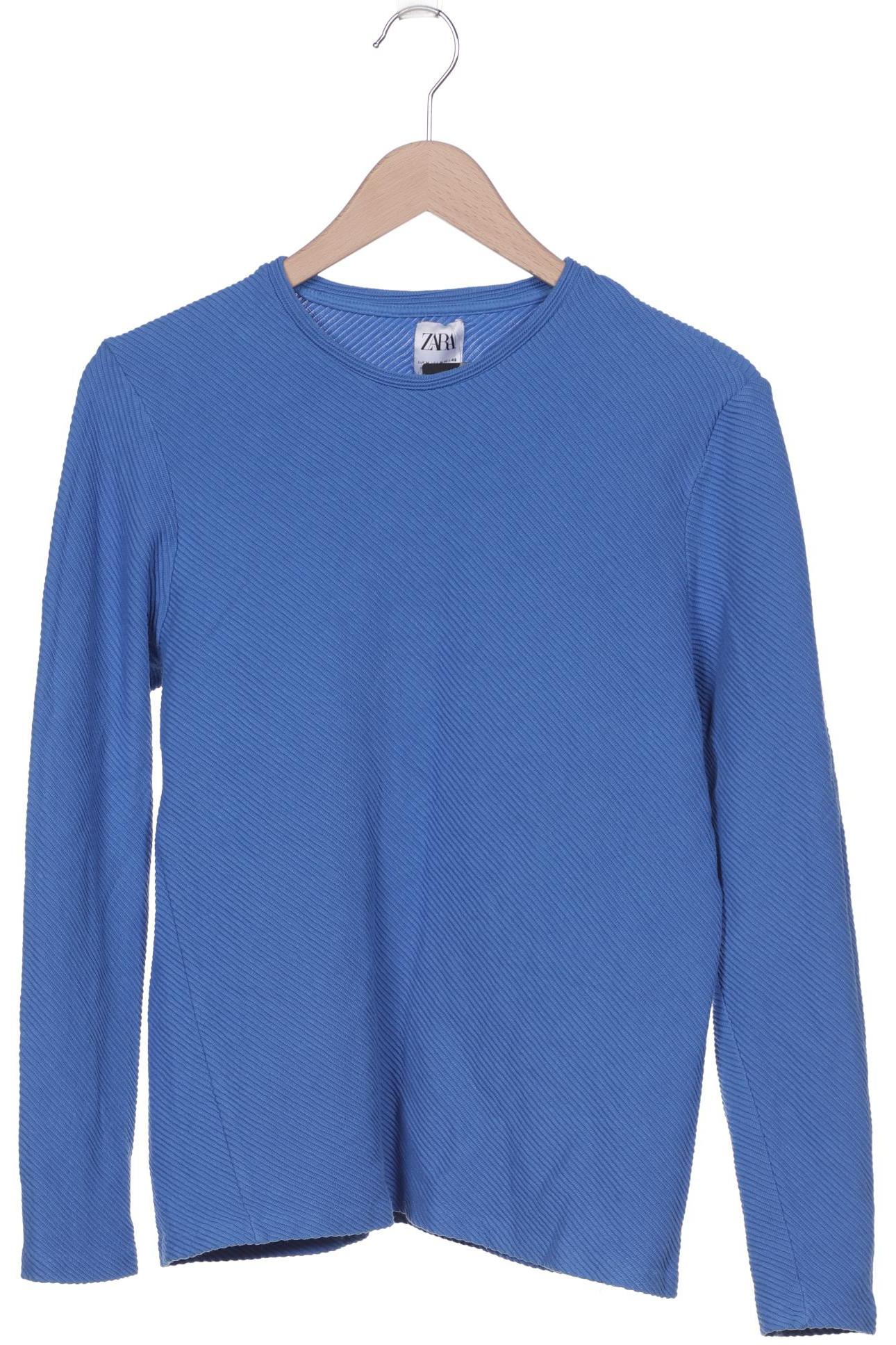 

ZARA Damen Pullover, blau