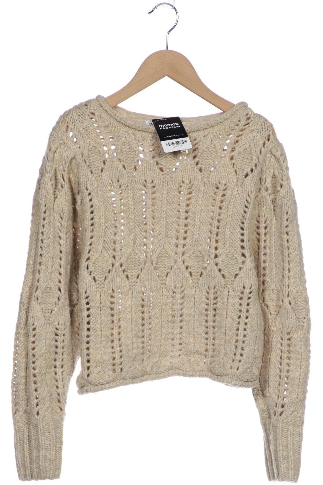 

Zara Damen Pullover, beige, Gr. 36