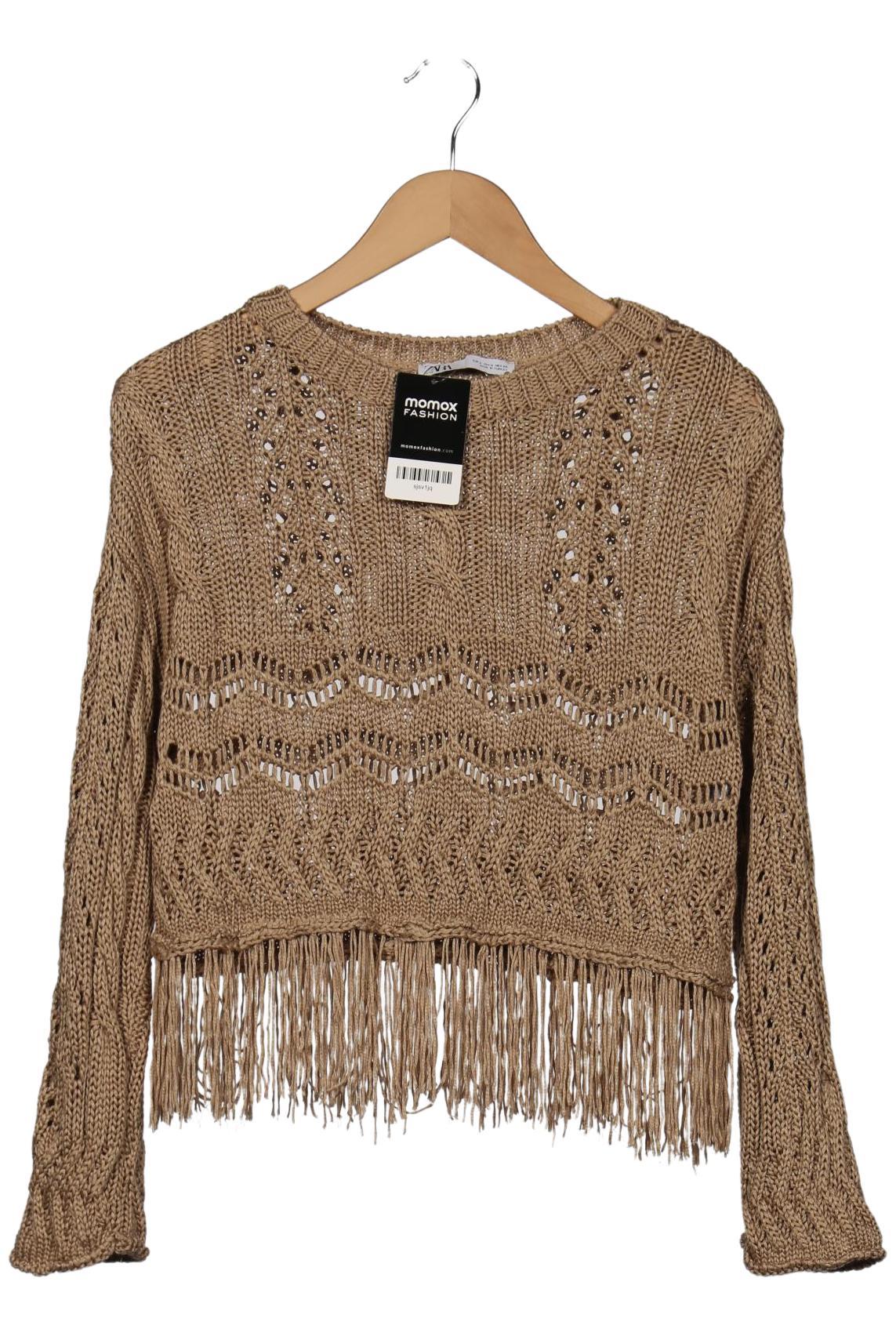 

Zara Damen Pullover, beige, Gr. 36