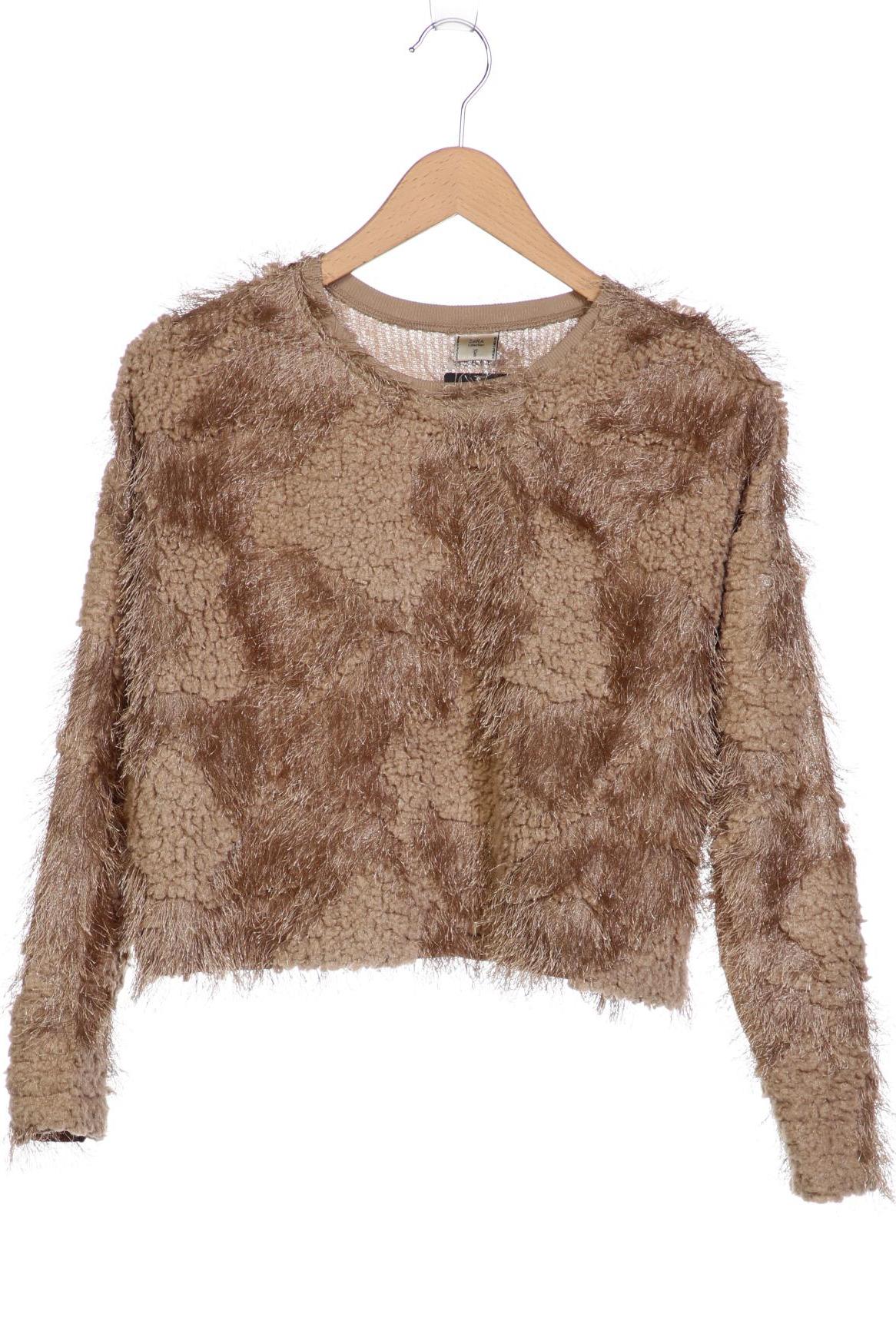 

ZARA Damen Pullover, beige