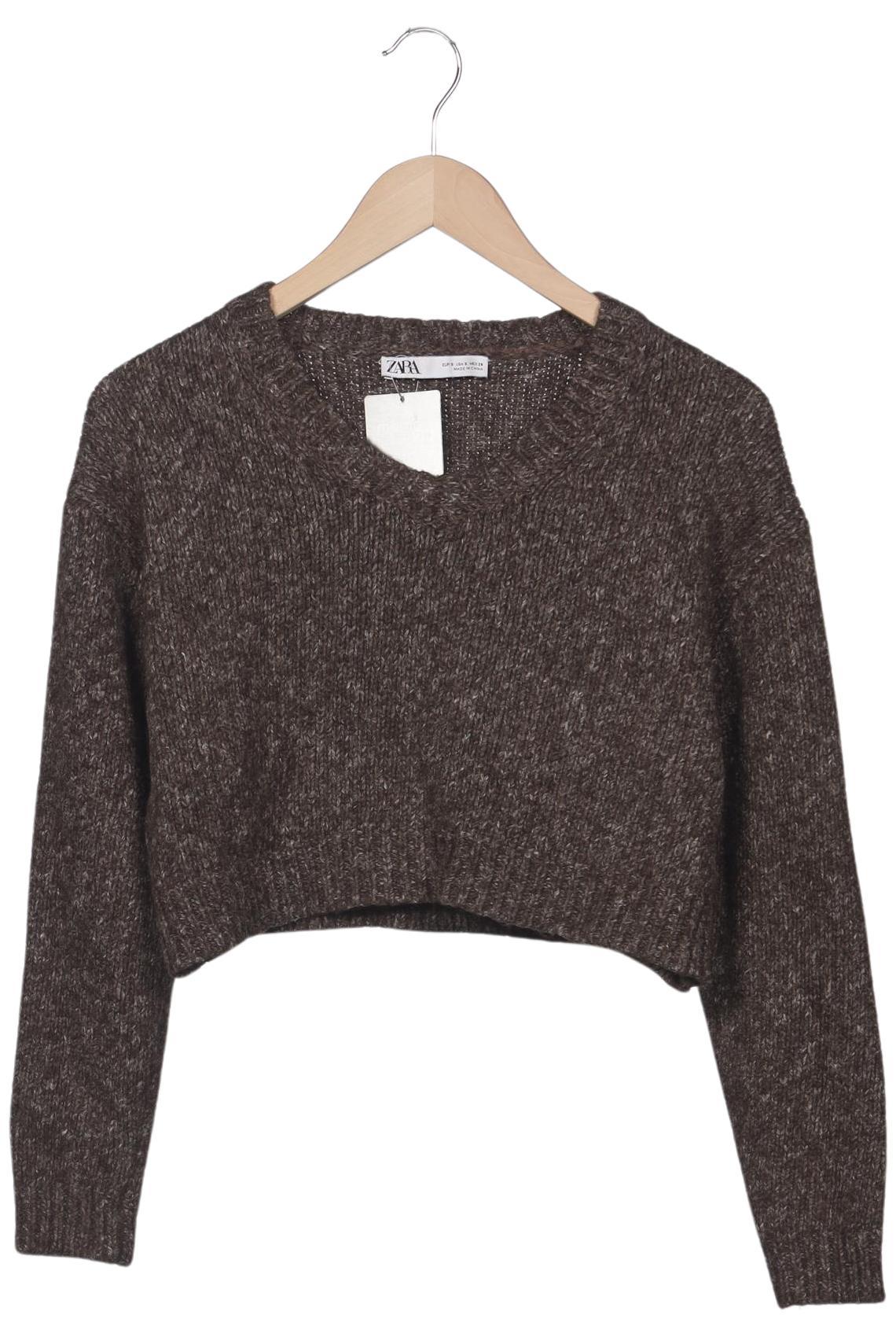 

Zara Damen Pullover, braun, Gr. 36