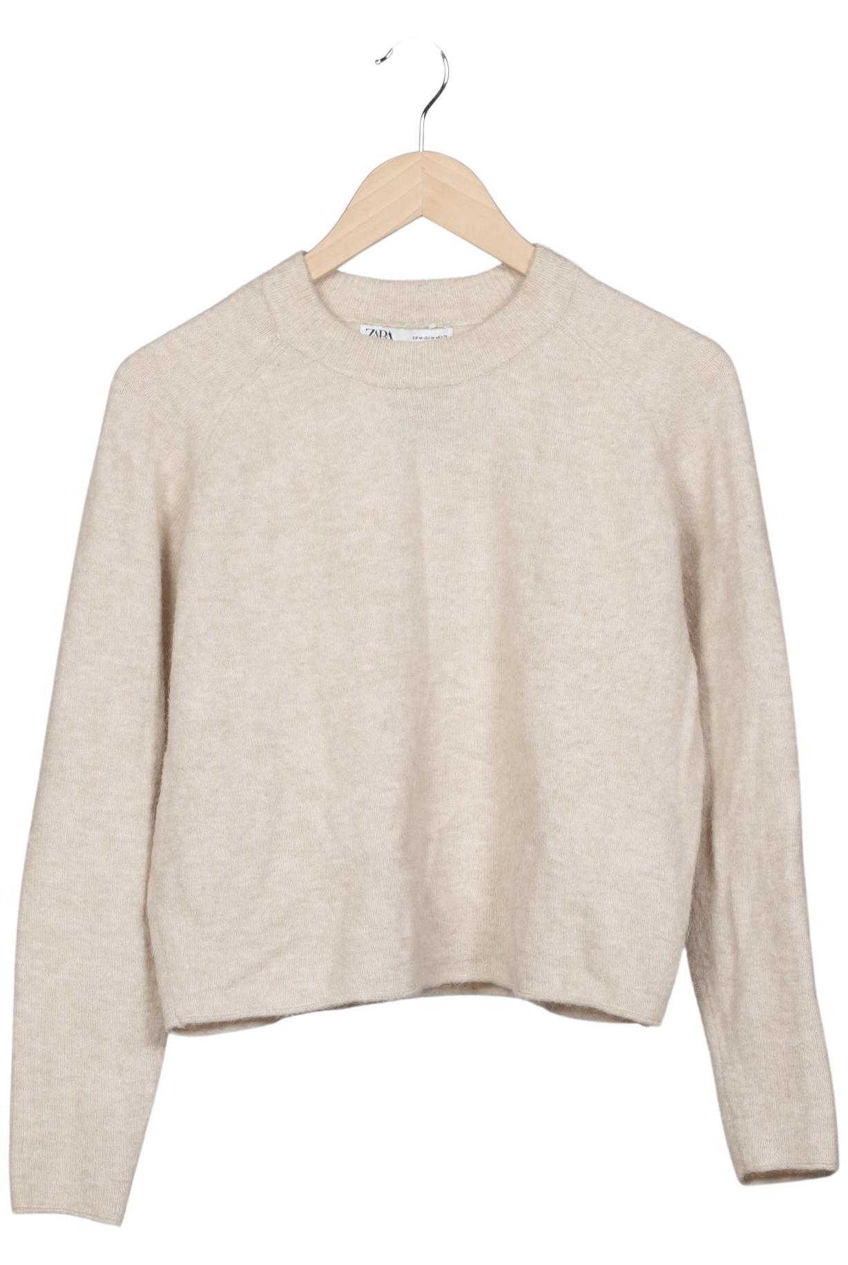 

Zara Damen Pullover, beige, Gr. 38