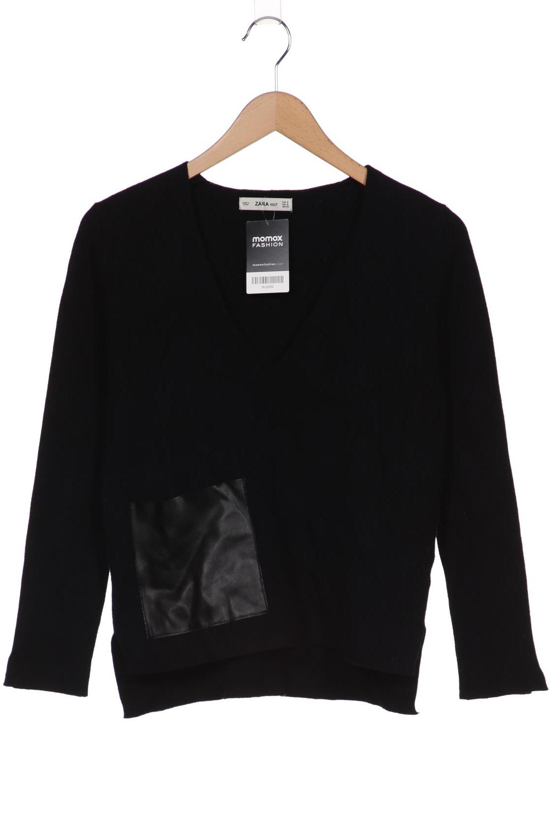 

ZARA Damen Pullover, schwarz