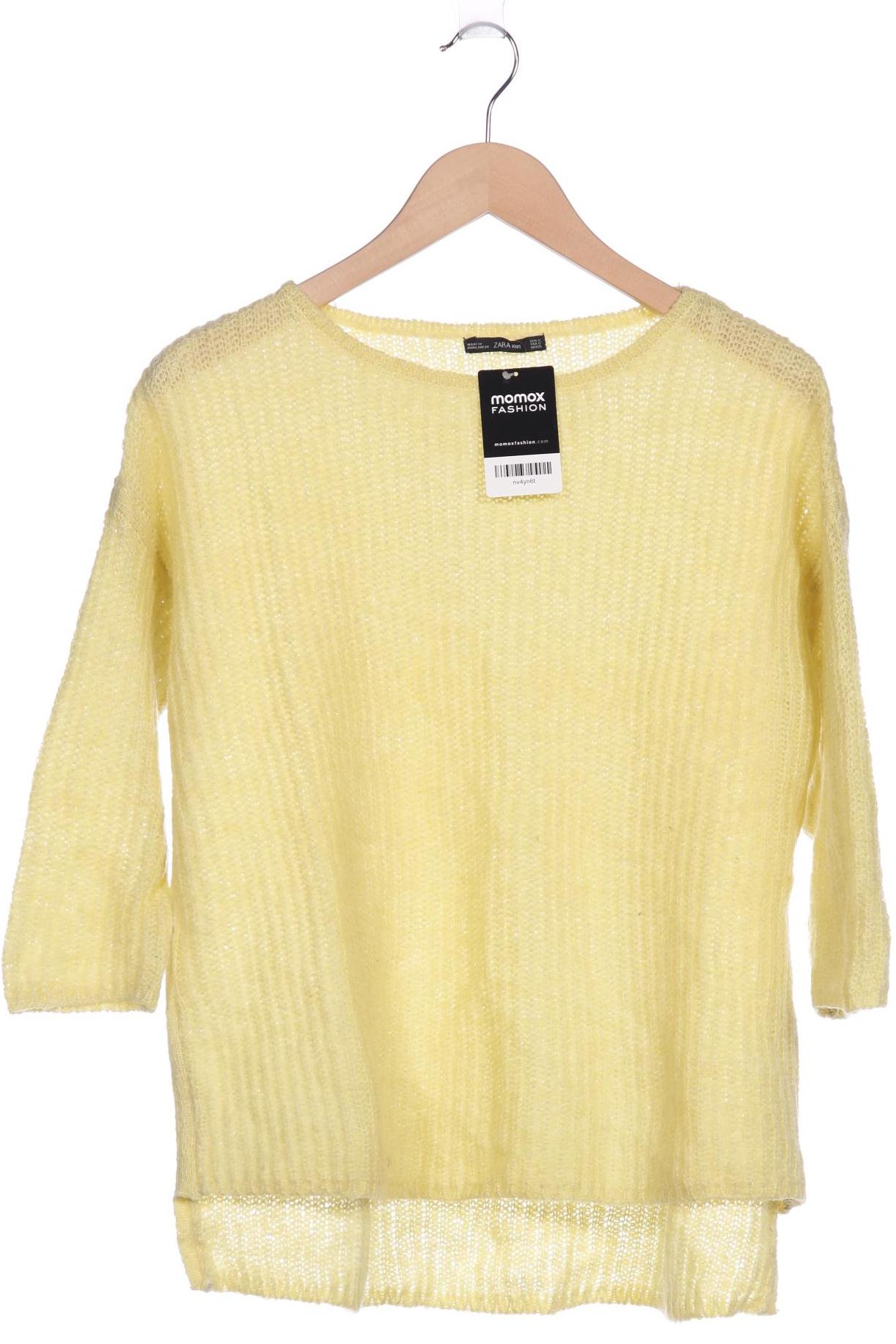 

Zara Damen Pullover, gelb, Gr. 36