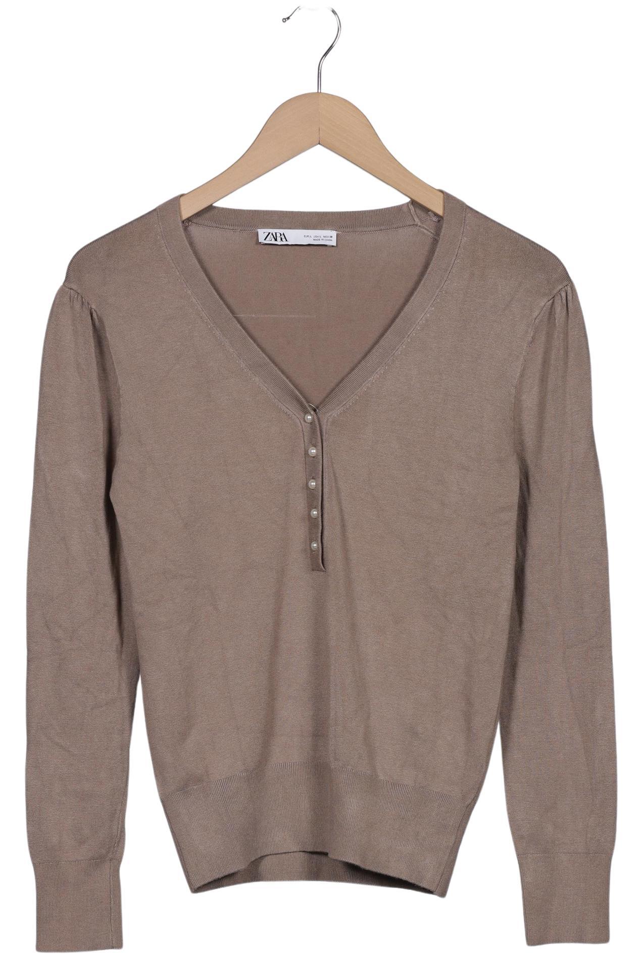 

Zara Damen Pullover, beige, Gr. 42
