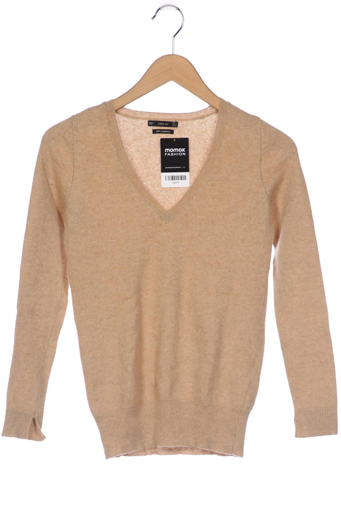 

Zara Damen Pullover, beige, Gr. 36