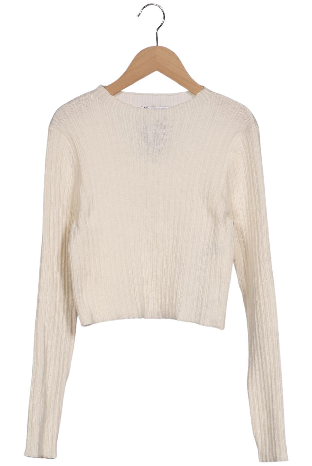 

Zara Damen Pullover, cremeweiß, Gr. 38