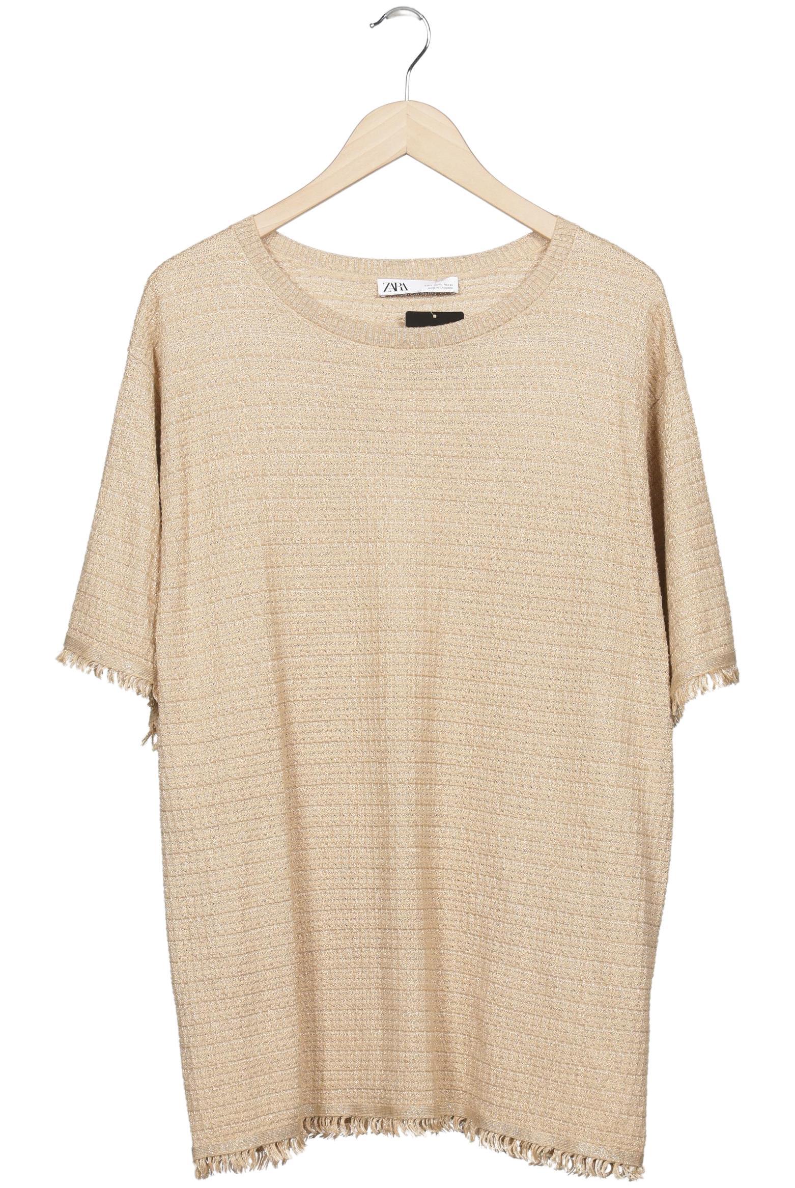 

Zara Damen Pullover, beige, Gr. 42