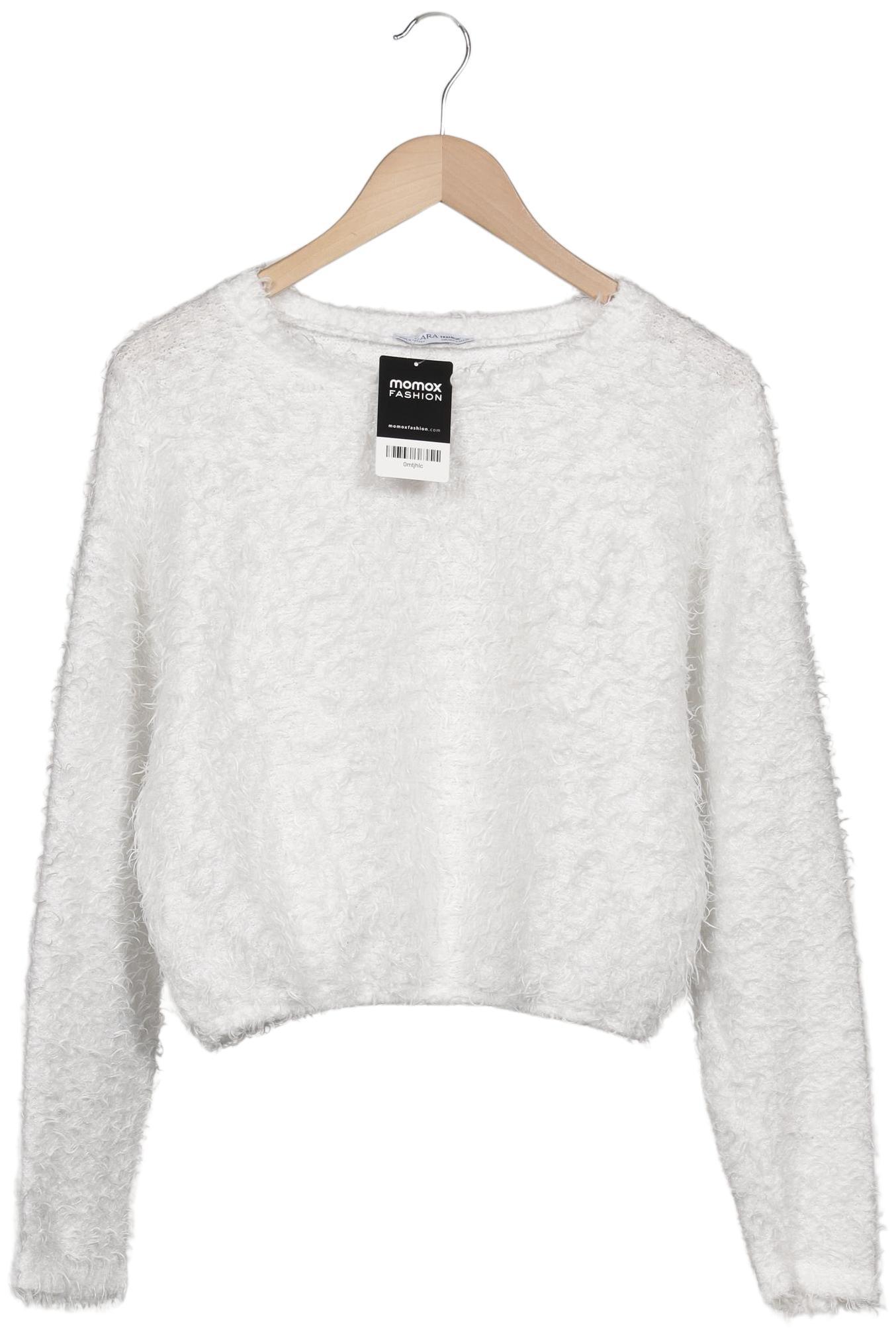 

Zara Damen Pullover, weiß, Gr. 36