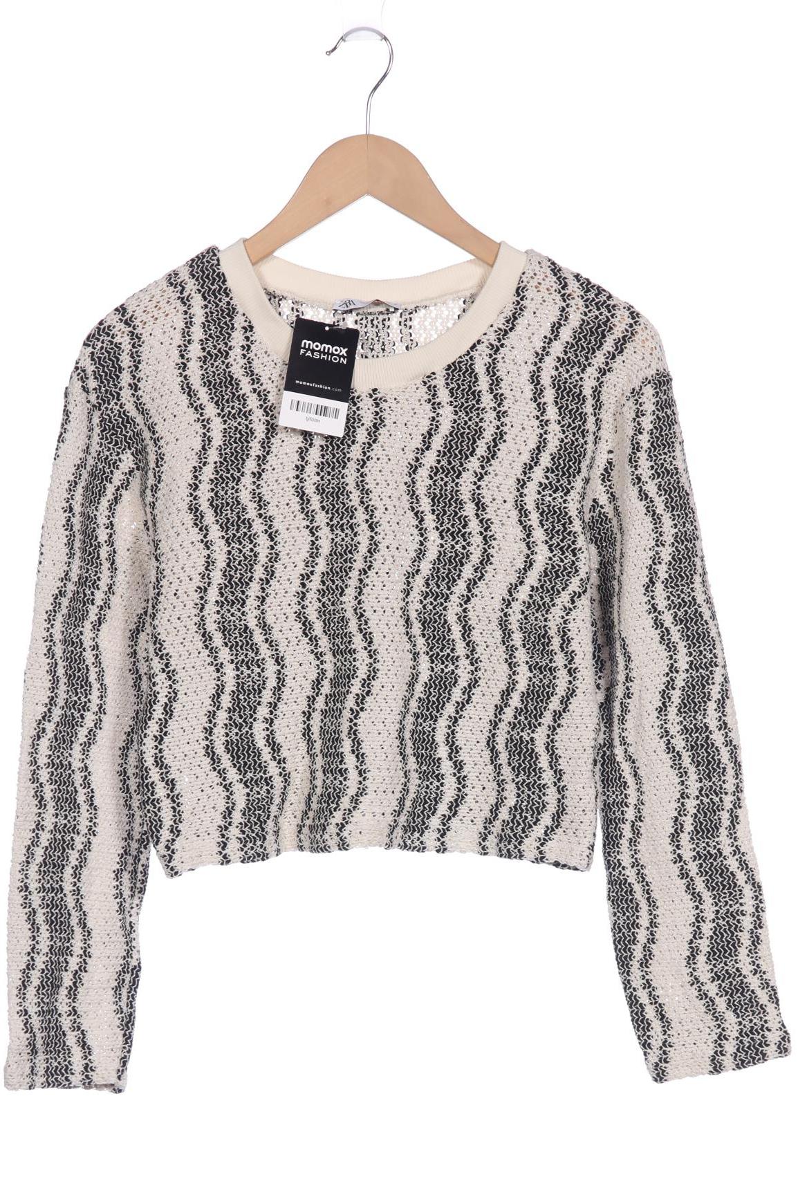 

Zara Damen Pullover, weiß, Gr. 36