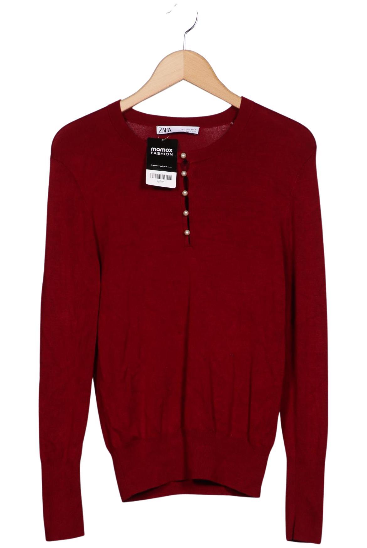 

Zara Damen Pullover, rot, Gr. 42