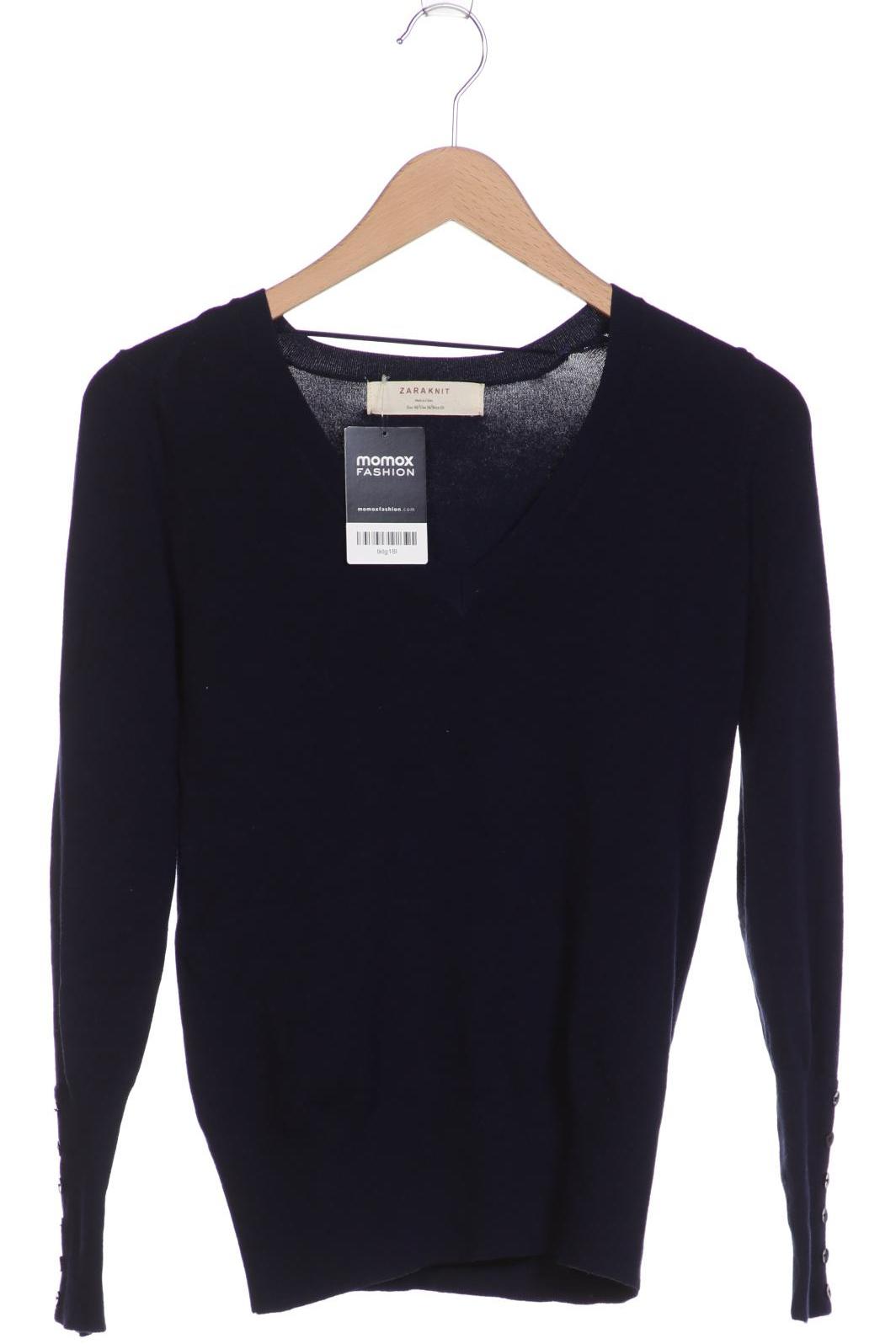 

ZARA Damen Pullover, marineblau