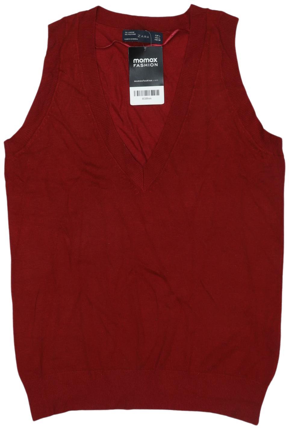 

Zara Damen Pullover, rot, Gr. 42