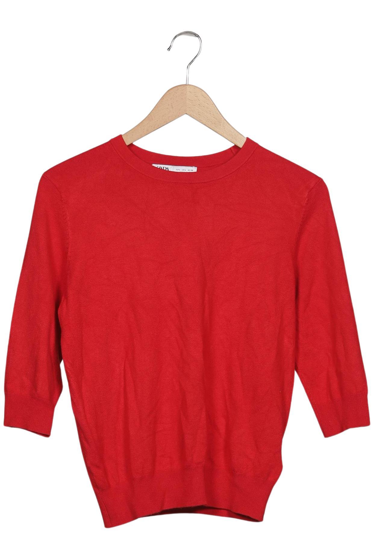 

Zara Damen Pullover, rot, Gr. 42
