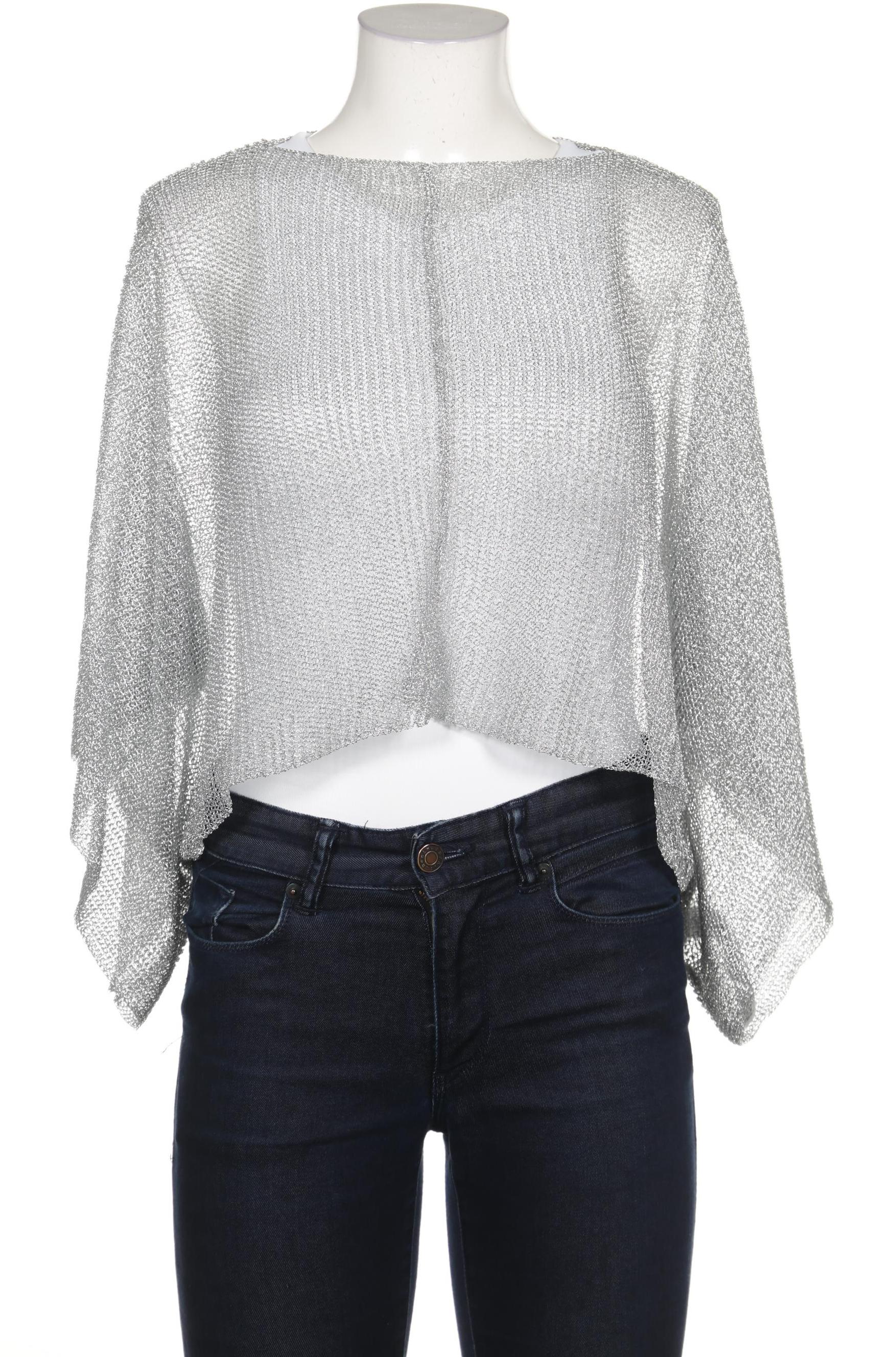 

ZARA Damen Pullover, silber