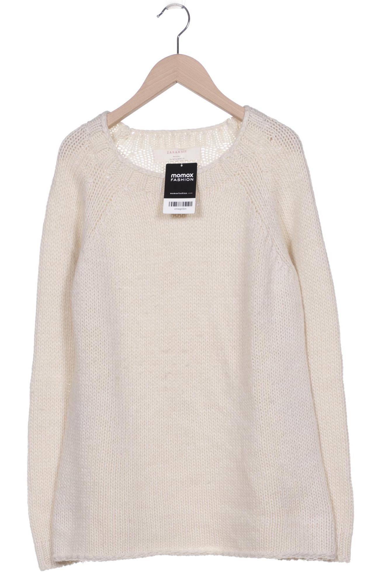 

Zara Damen Pullover, cremeweiß, Gr. 38