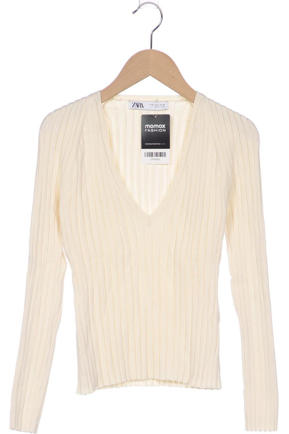 

Zara Damen Pullover, cremeweiß, Gr. 38