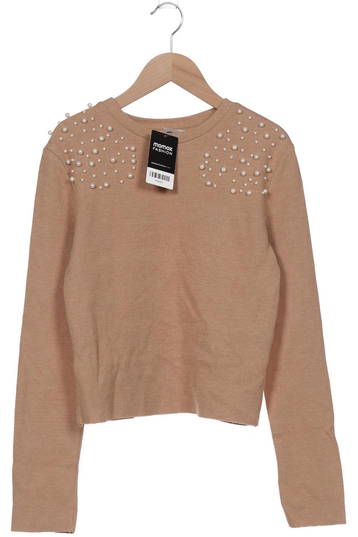 

ZARA Damen Pullover, beige