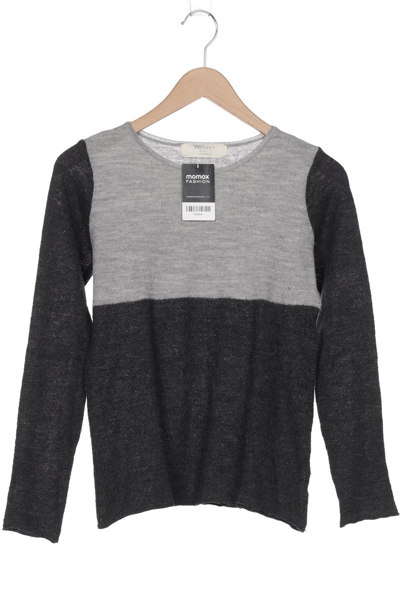

ZARA Damen Pullover, grau
