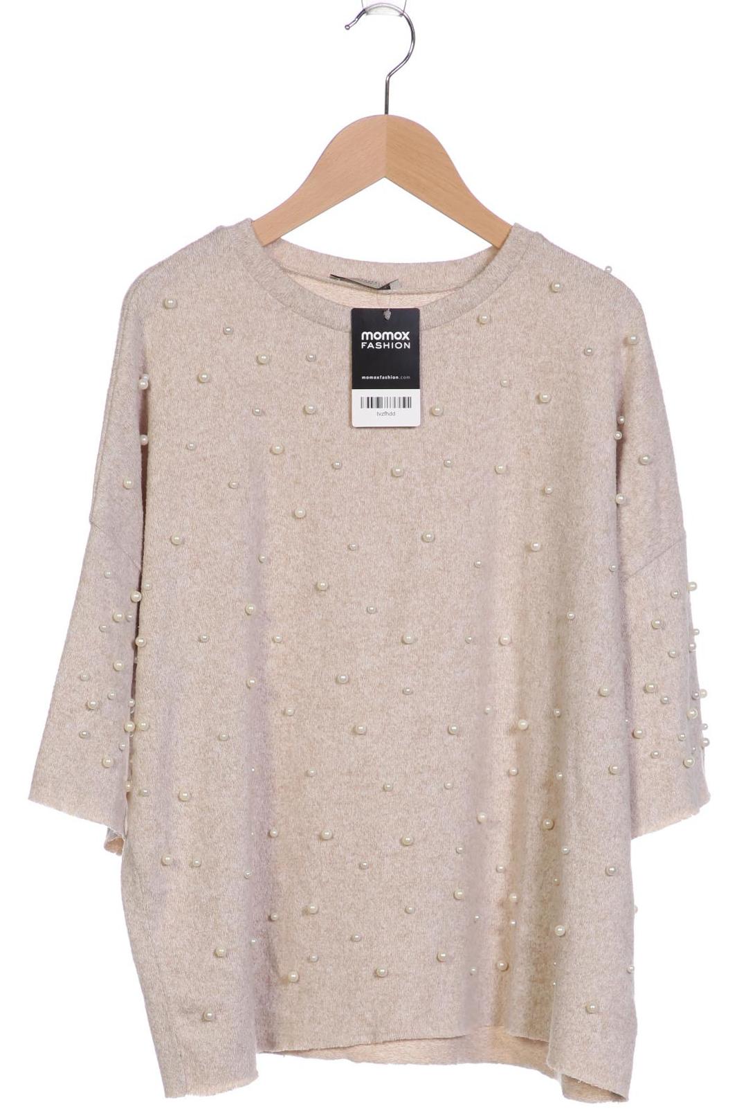 

ZARA Damen Pullover, beige