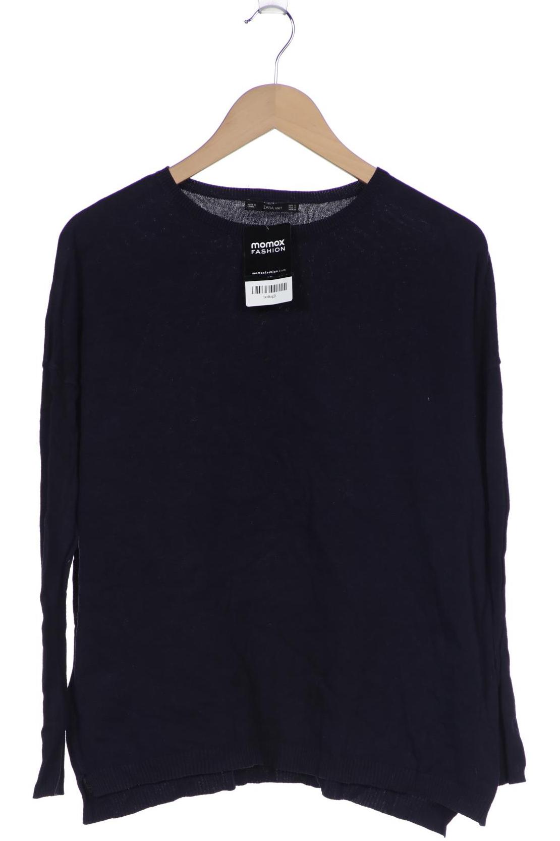 

ZARA Damen Pullover, marineblau