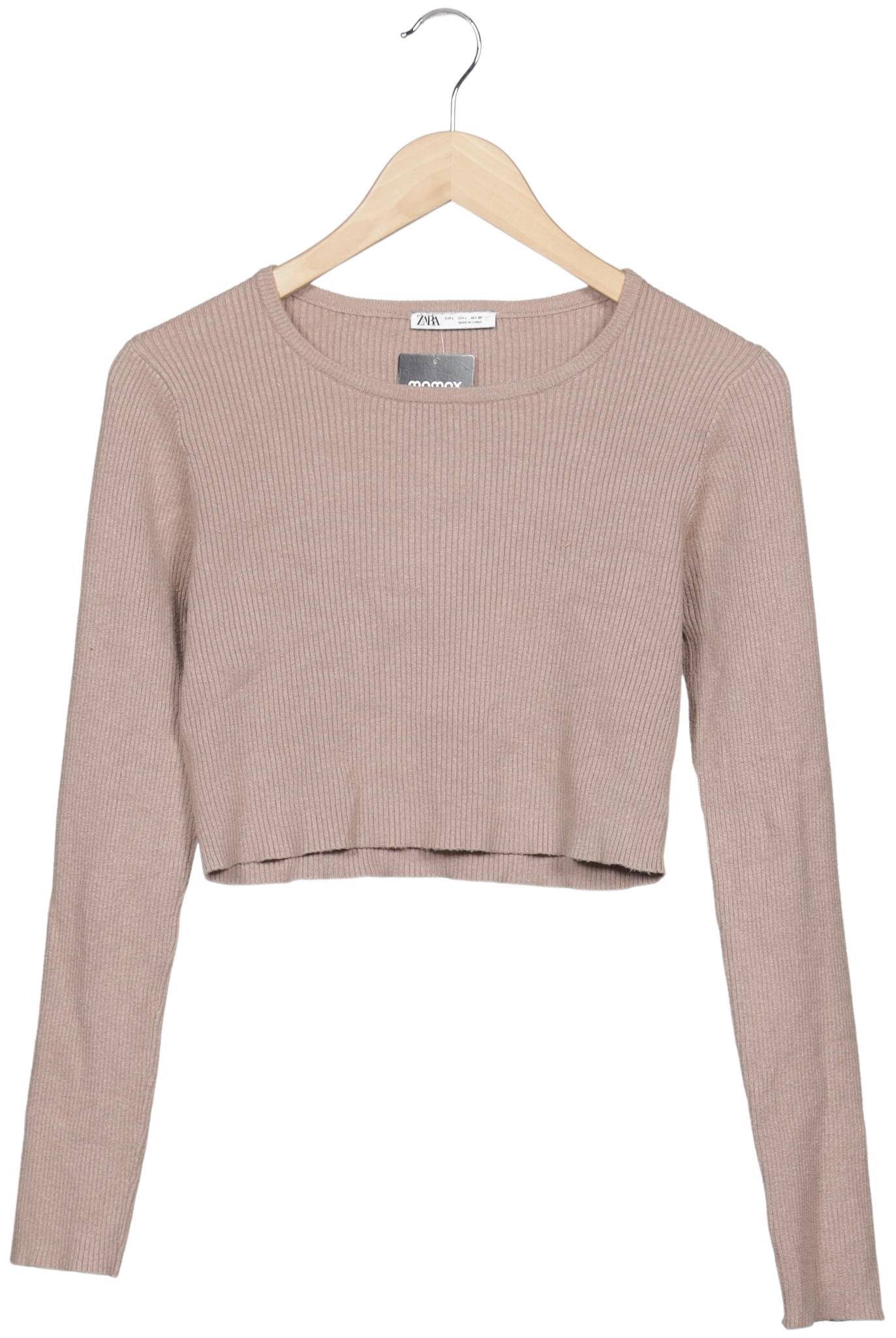 

Zara Damen Pullover, beige, Gr. 42