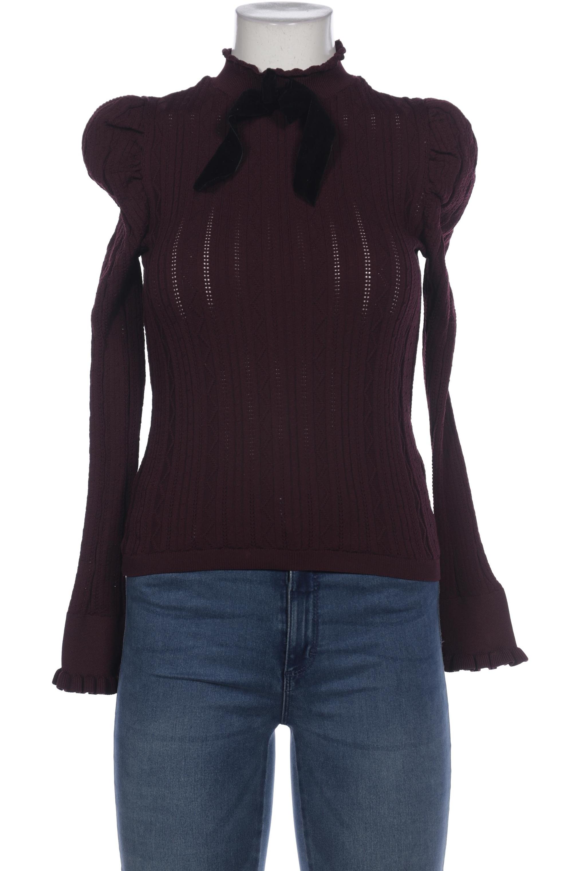 

Zara Damen Pullover, bordeaux, Gr. 38